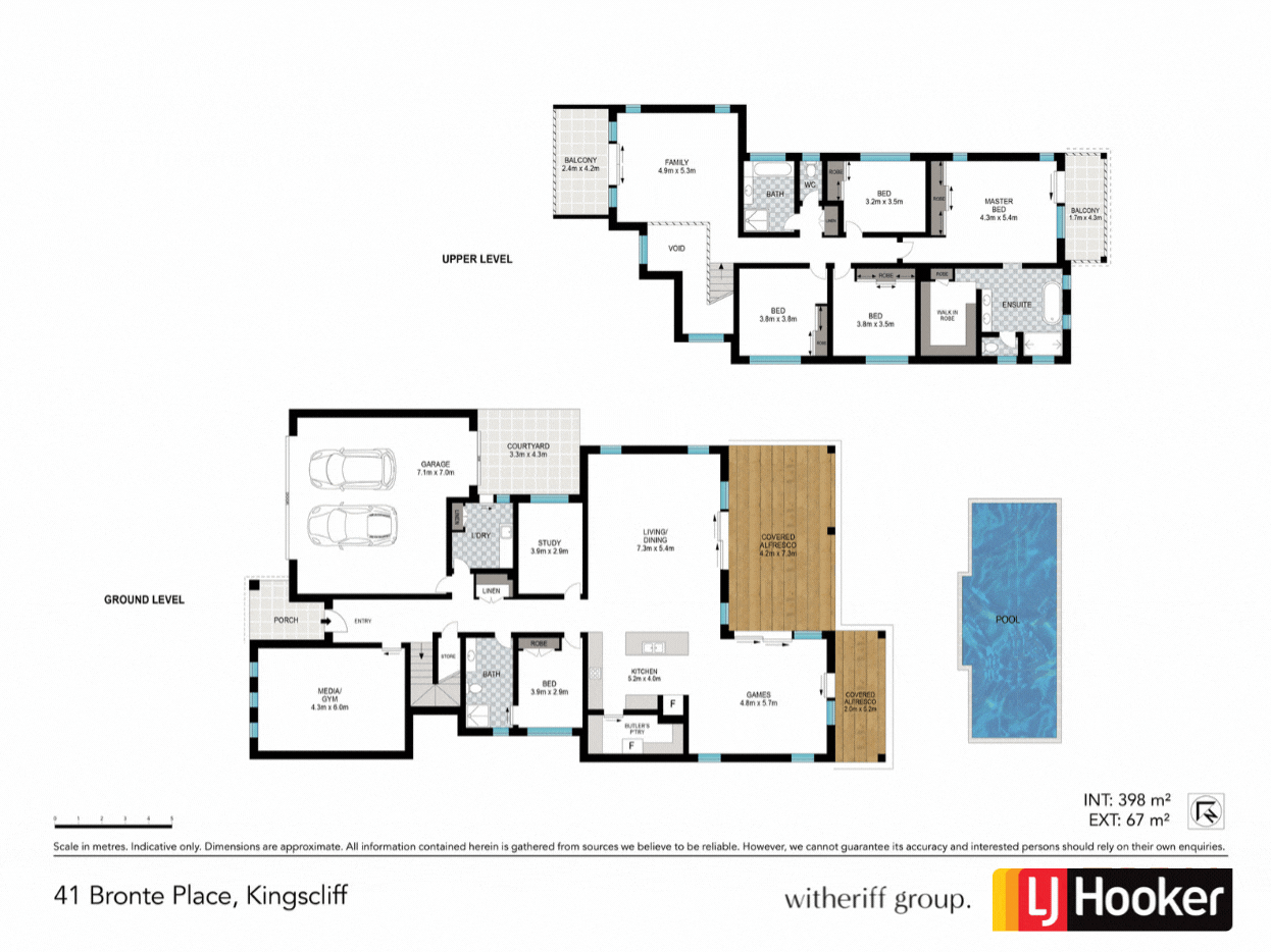 Floorplan of Homely house listing, 41 Bronte Place, Kingscliff NSW 2487