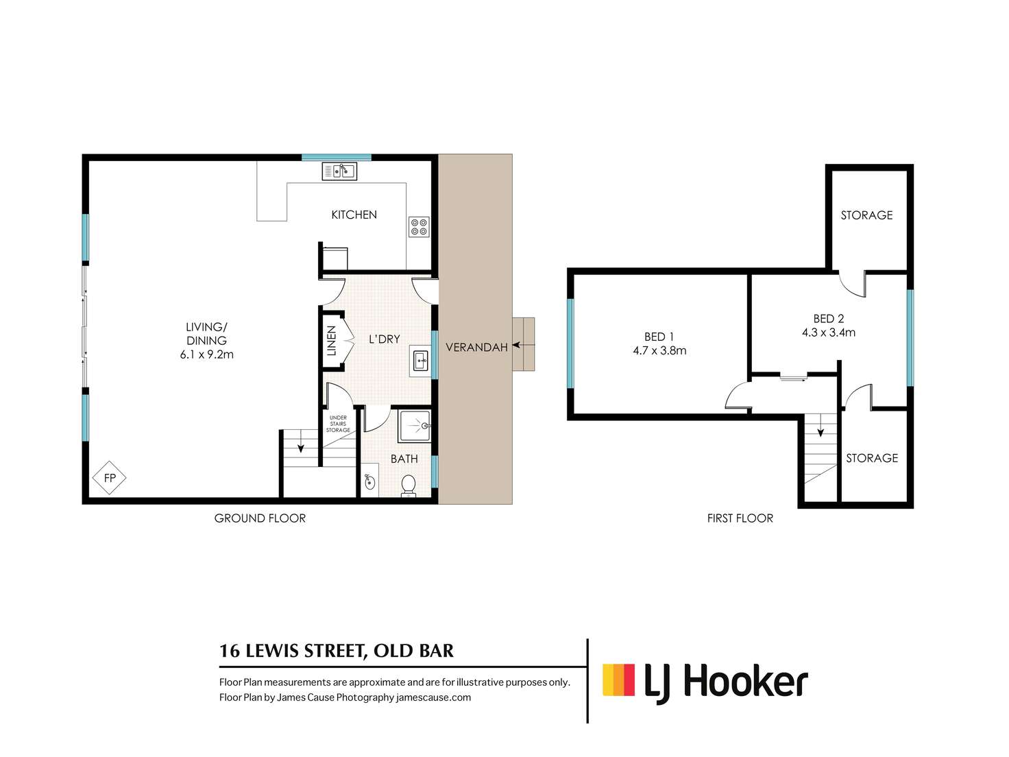 Floorplan of Homely house listing, 16 Lewis Street, Old Bar NSW 2430