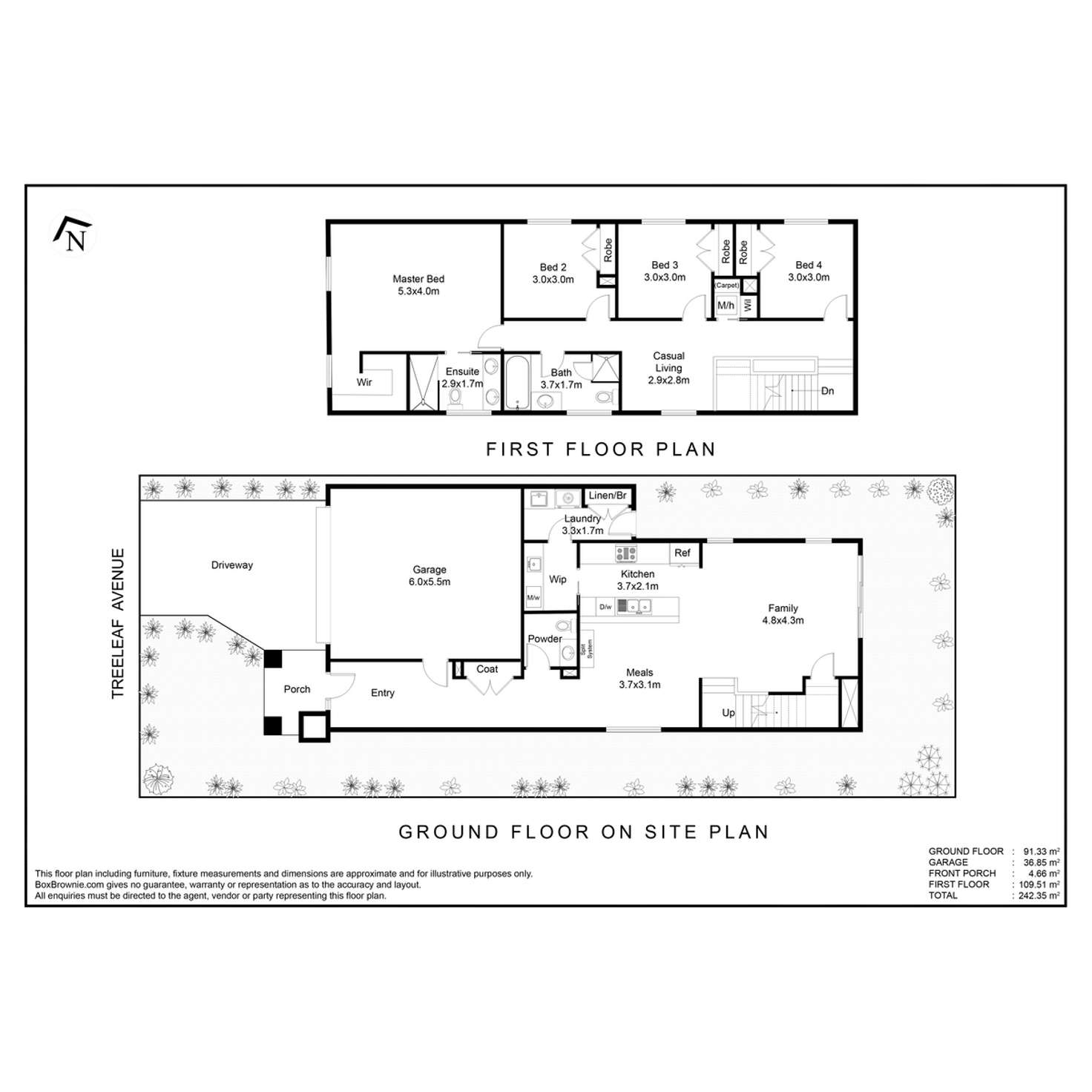Floorplan of Homely house listing, 9 Treeleaf Avenue, Point Cook VIC 3030