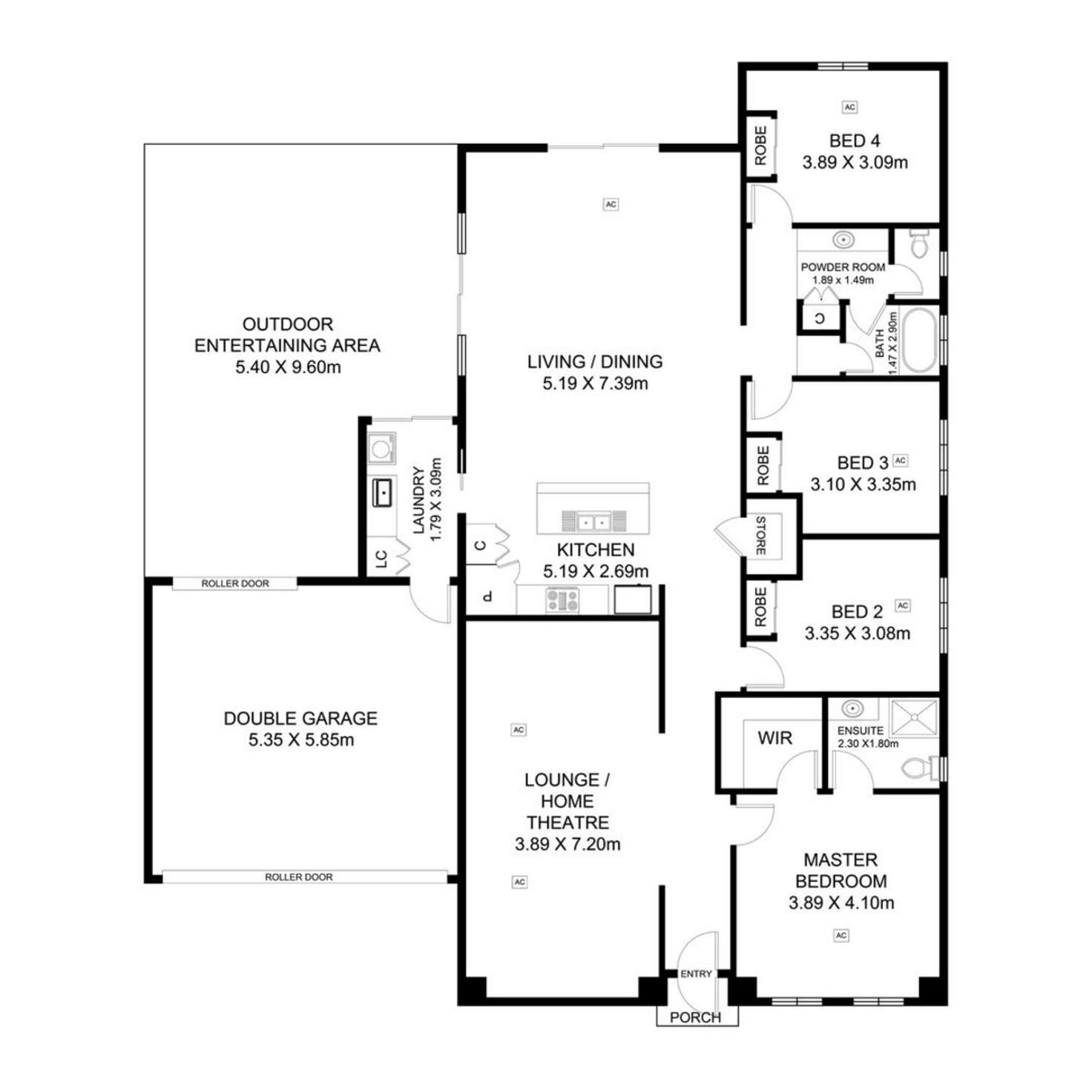 Floorplan of Homely house listing, 11A Fraser Street, Woodville South SA 5011