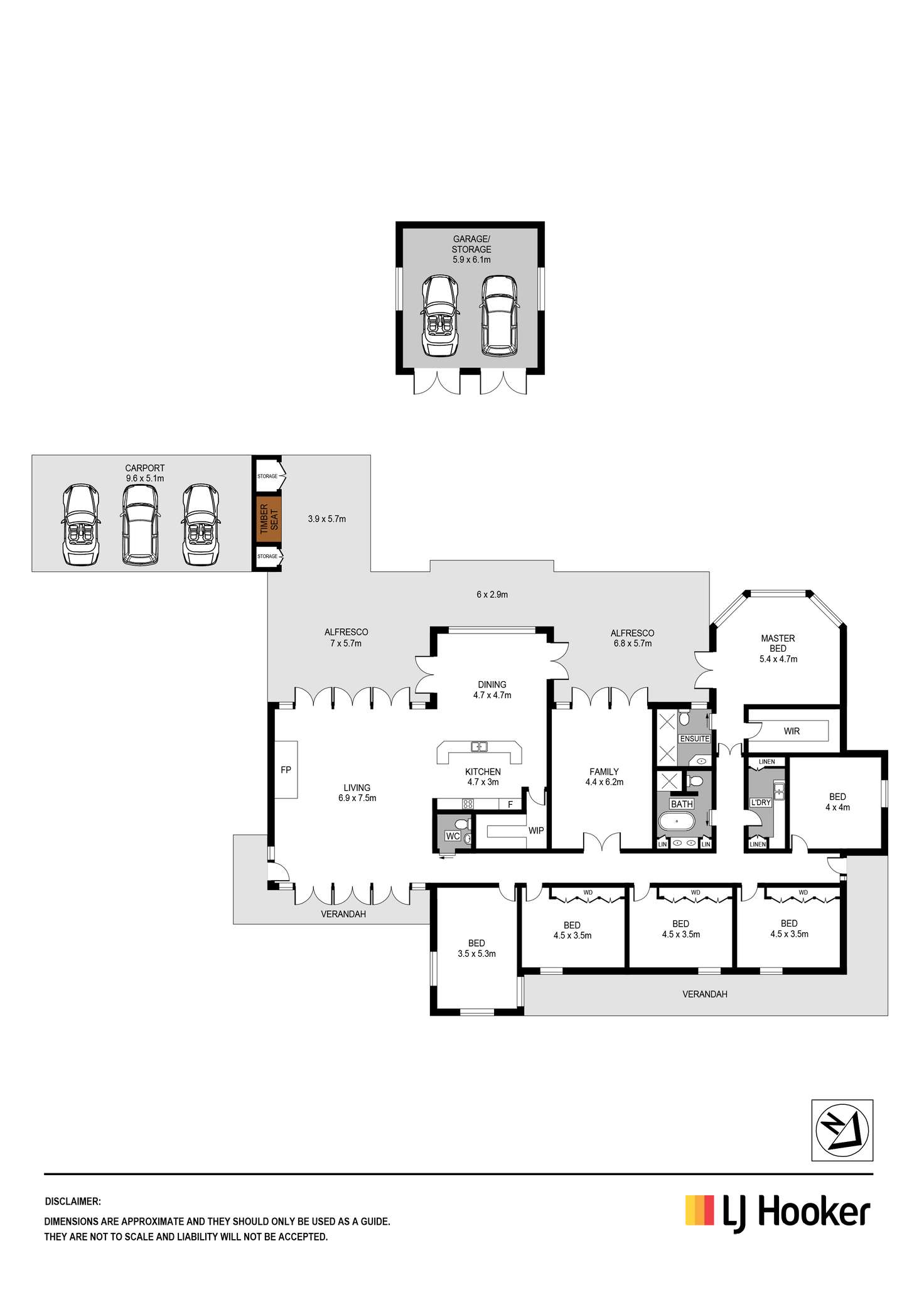 Floorplan of Homely house listing, 12 Binalong Road, Kenthurst NSW 2156