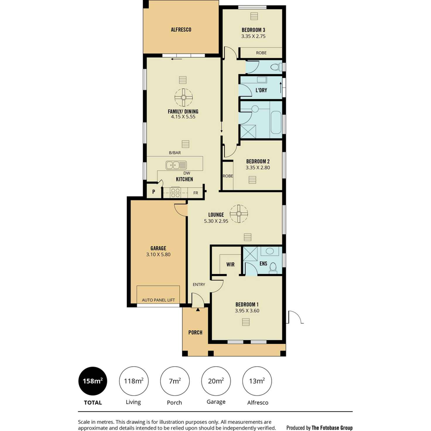 Floorplan of Homely house listing, 4 Cornish Way, Blakeview SA 5114