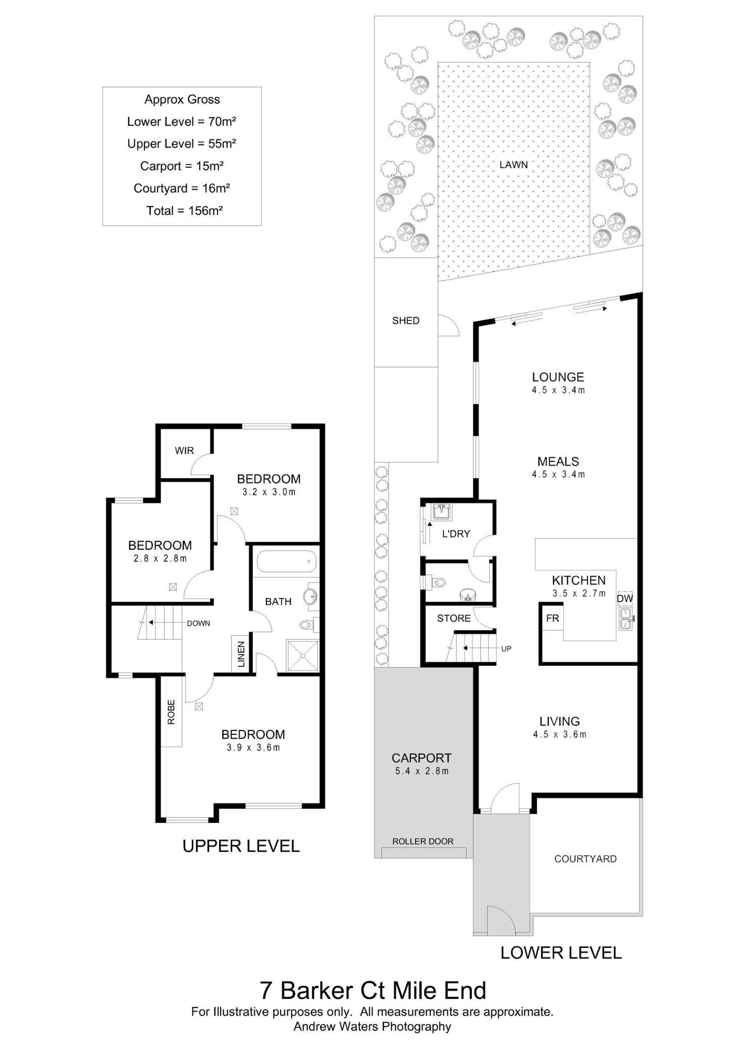 Floorplan of Homely house listing, 7 Barker Court, Mile End SA 5031