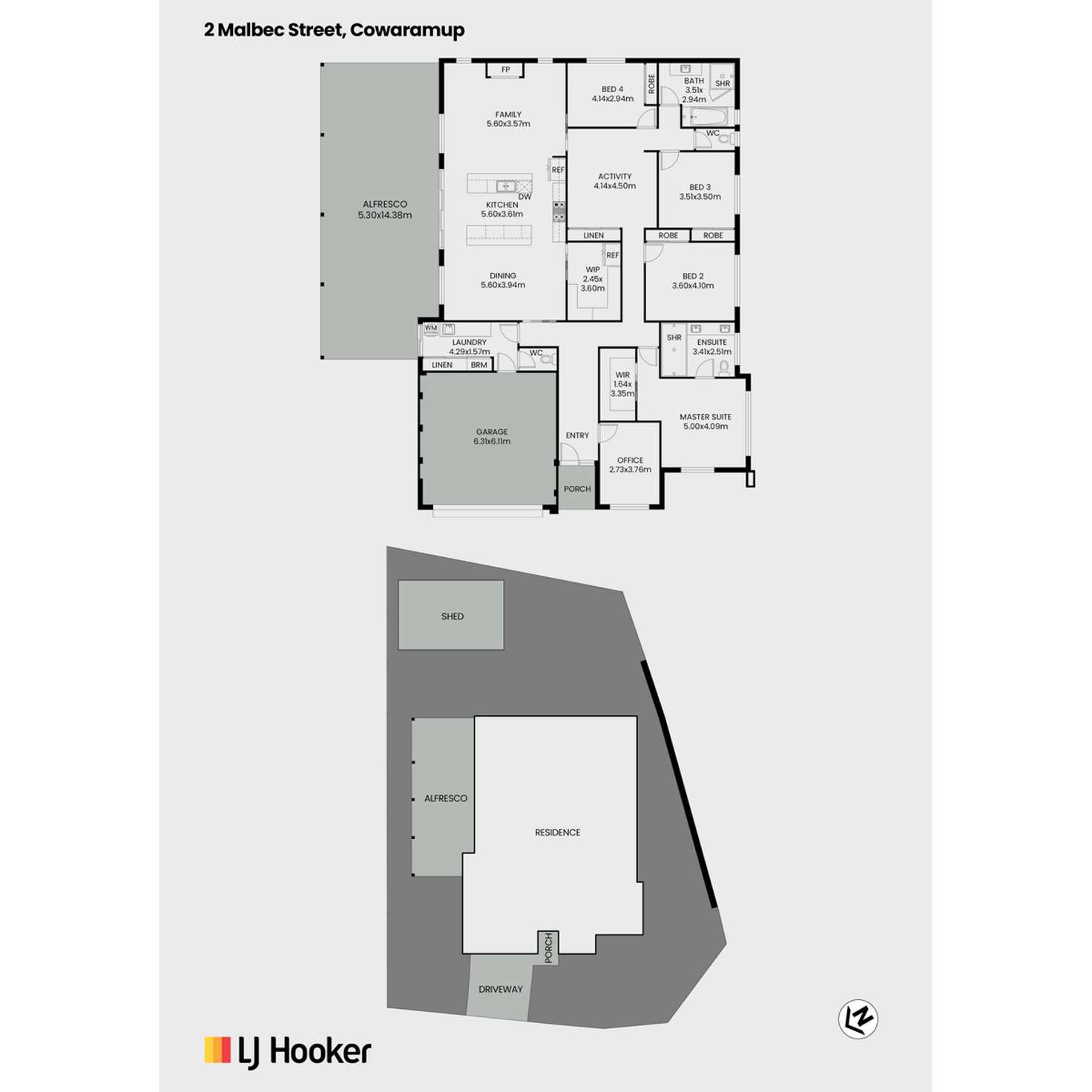 Floorplan of Homely house listing, 2 Malbec Street, Cowaramup WA 6284