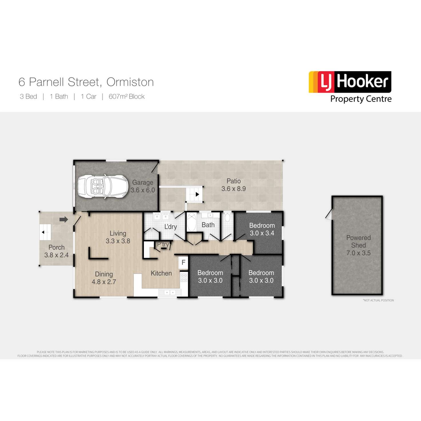 Floorplan of Homely house listing, 6 Parnell Street, Ormiston QLD 4160