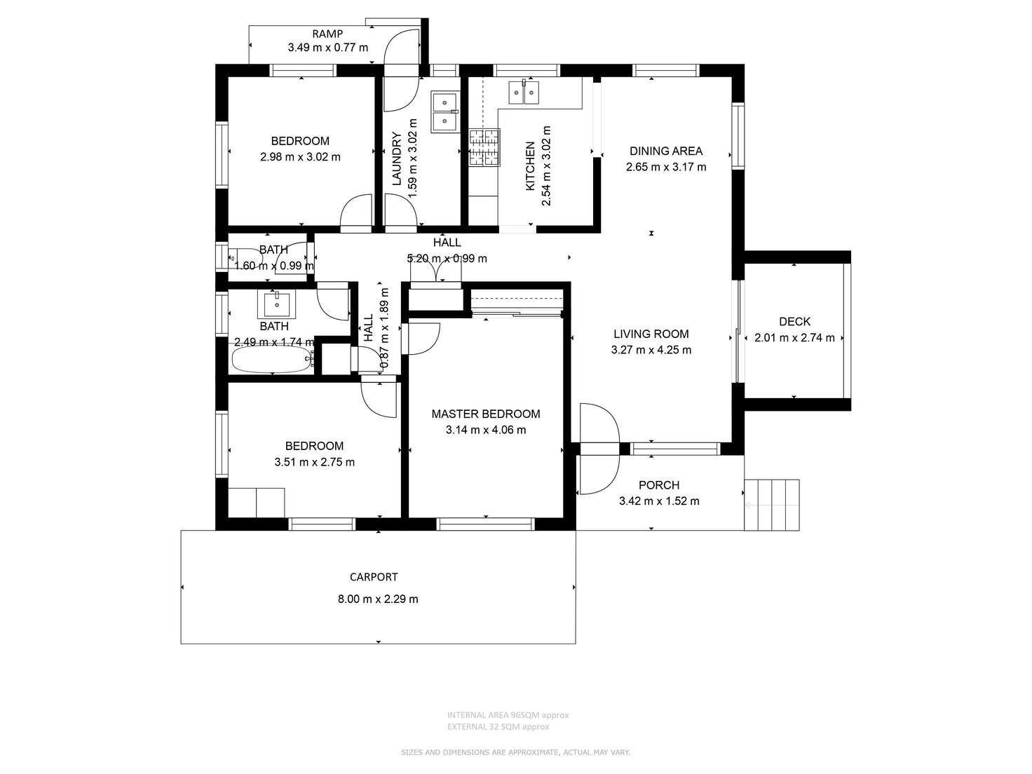 Floorplan of Homely house listing, 27 Marchant Street, Manoora QLD 4870
