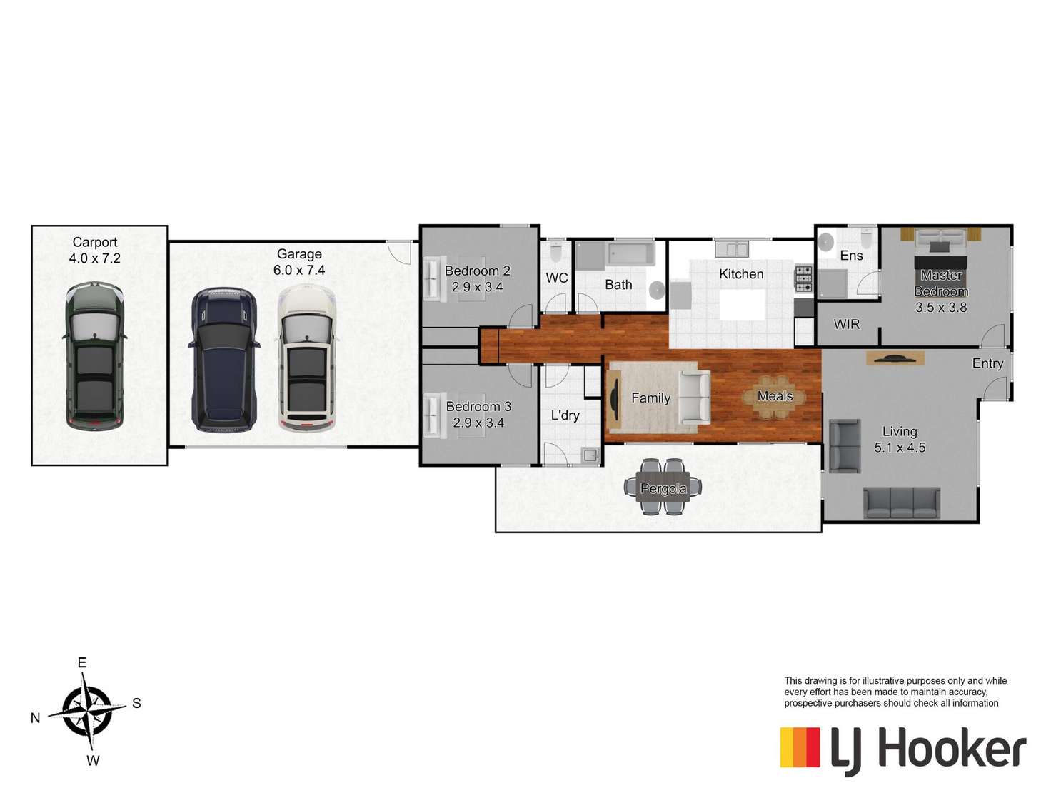 Floorplan of Homely house listing, 380 Centre Road, Berwick VIC 3806