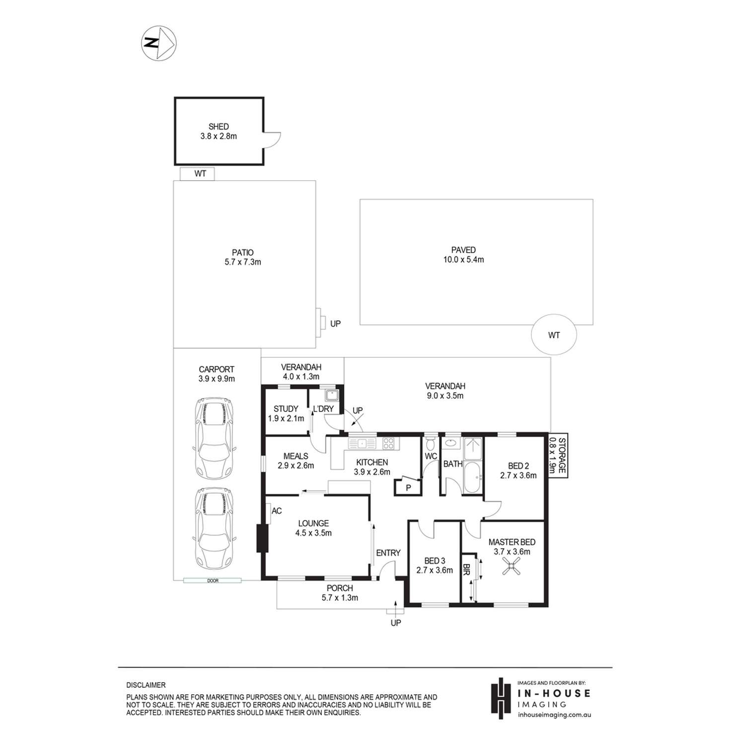 Floorplan of Homely house listing, 19 Collins Parade, Hackham SA 5163