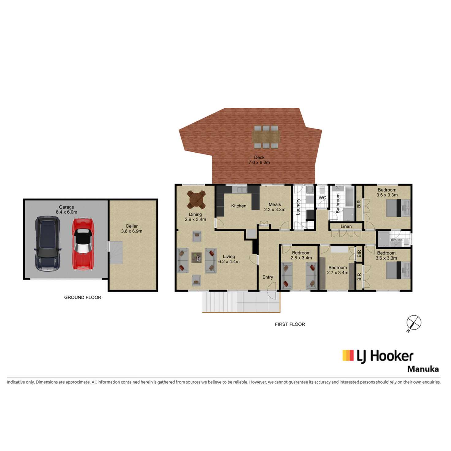 Floorplan of Homely house listing, 3 Bluett Place, Chapman ACT 2611