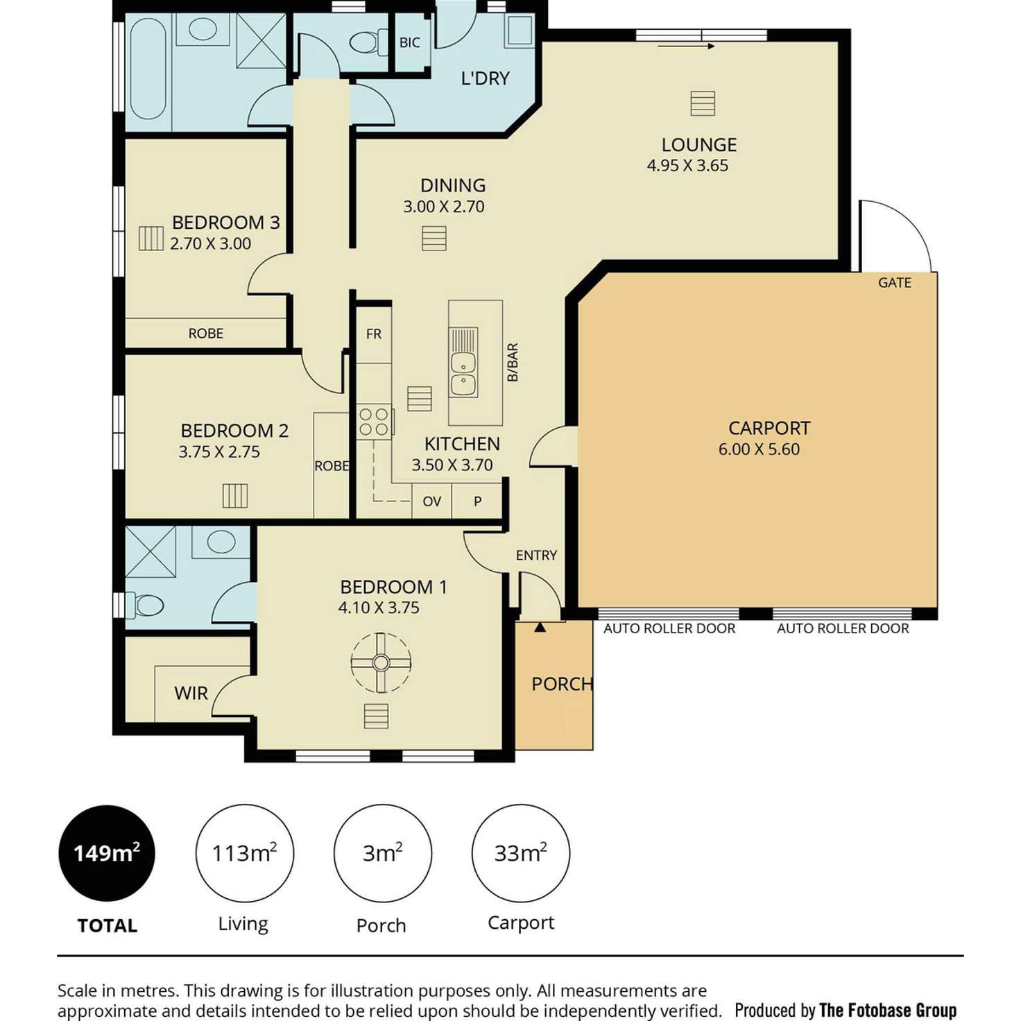 Floorplan of Homely house listing, 17 Elly Drive, Munno Para West SA 5115