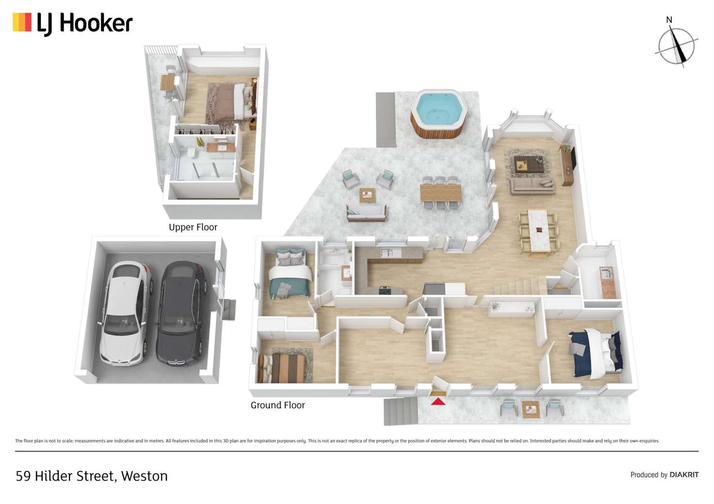 Floorplan of Homely house listing, 59 Hilder Street, Weston ACT 2611