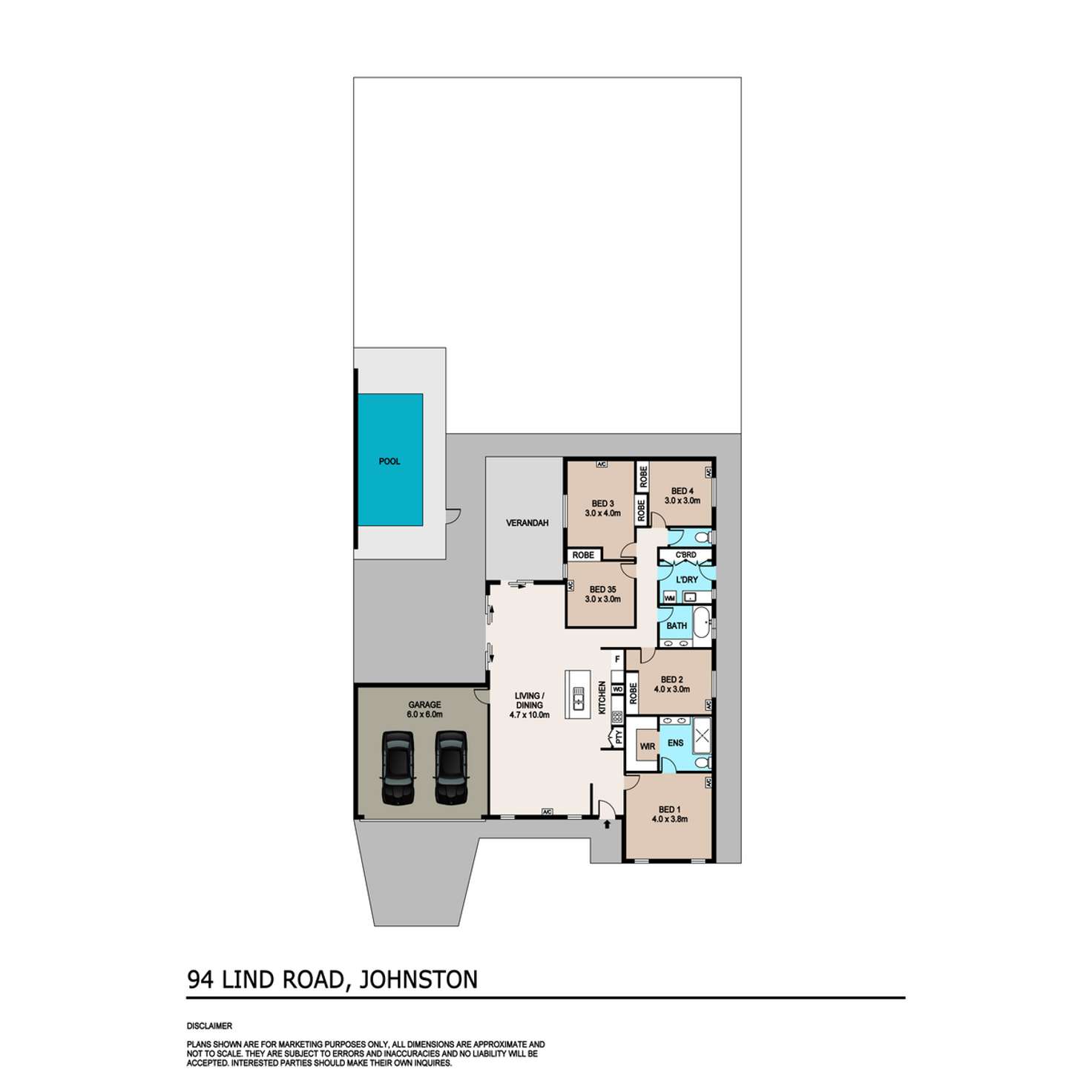 Floorplan of Homely house listing, 94 Lind Road, Johnston NT 832