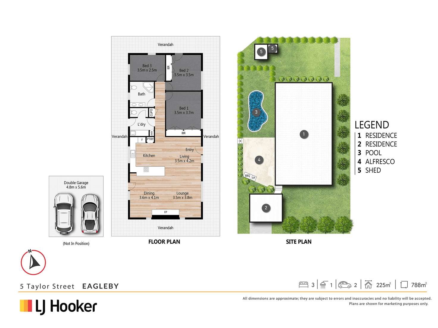 Floorplan of Homely house listing, 2-6 Garson Street, Eagleby QLD 4207