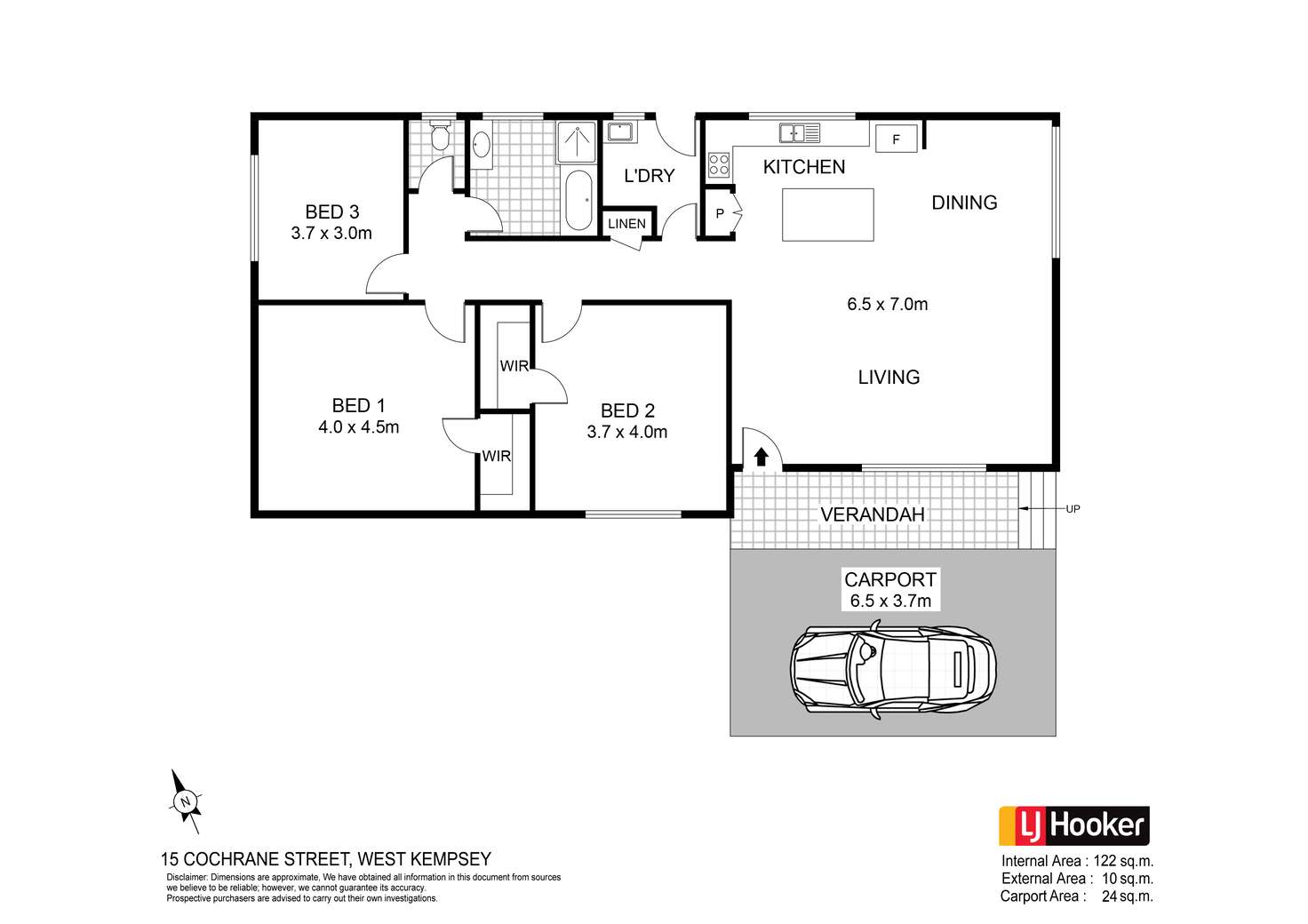 Floorplan of Homely house listing, 15 Cochrane Street, West Kempsey NSW 2440