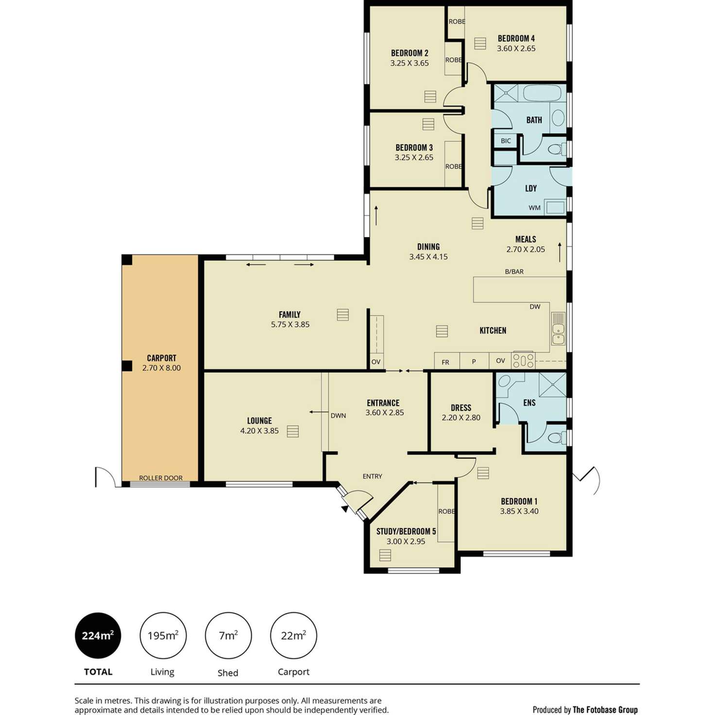 Floorplan of Homely house listing, 10 Paxton Court, Redwood Park SA 5097