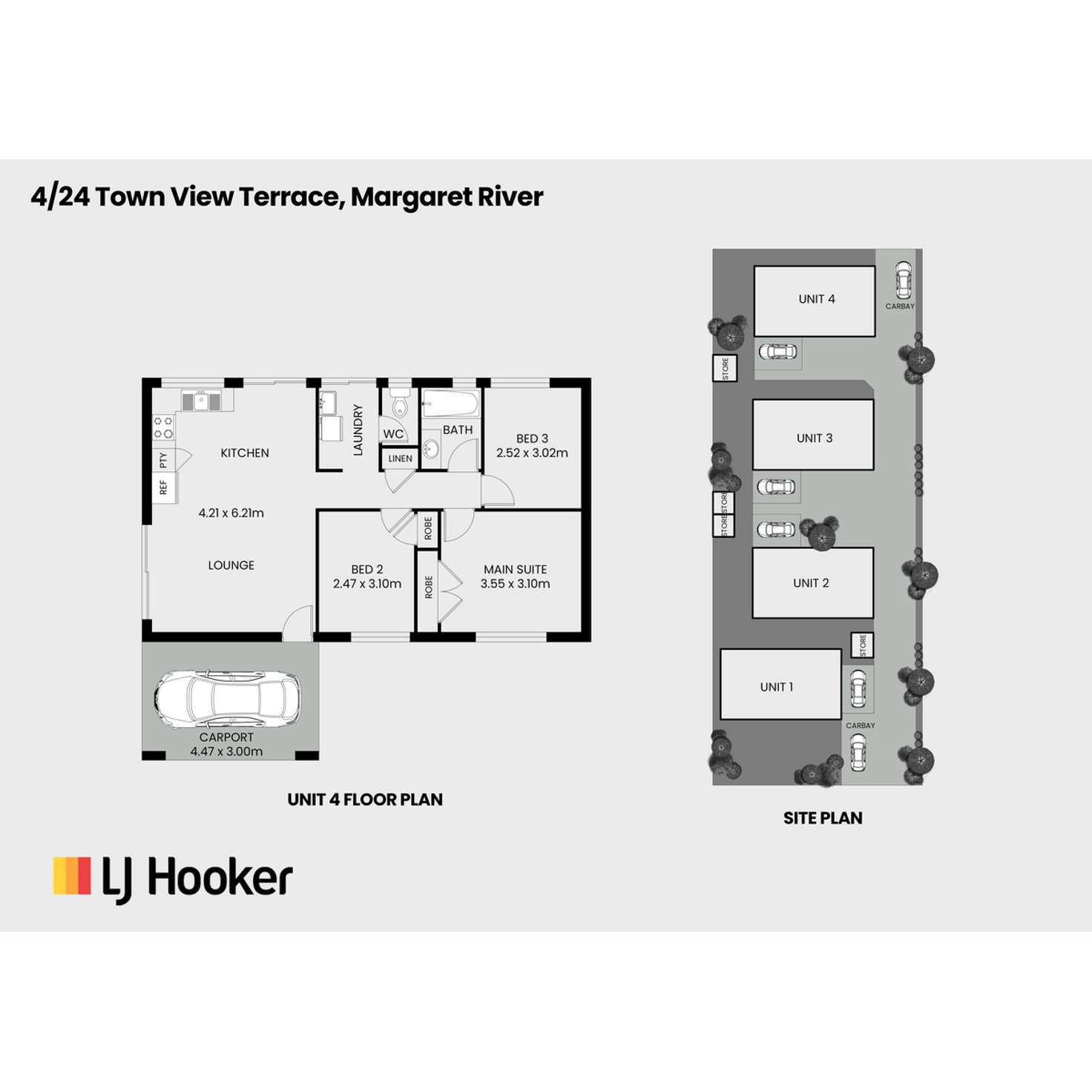 Floorplan of Homely house listing, 4/24 Town View Terrace, Margaret River WA 6285