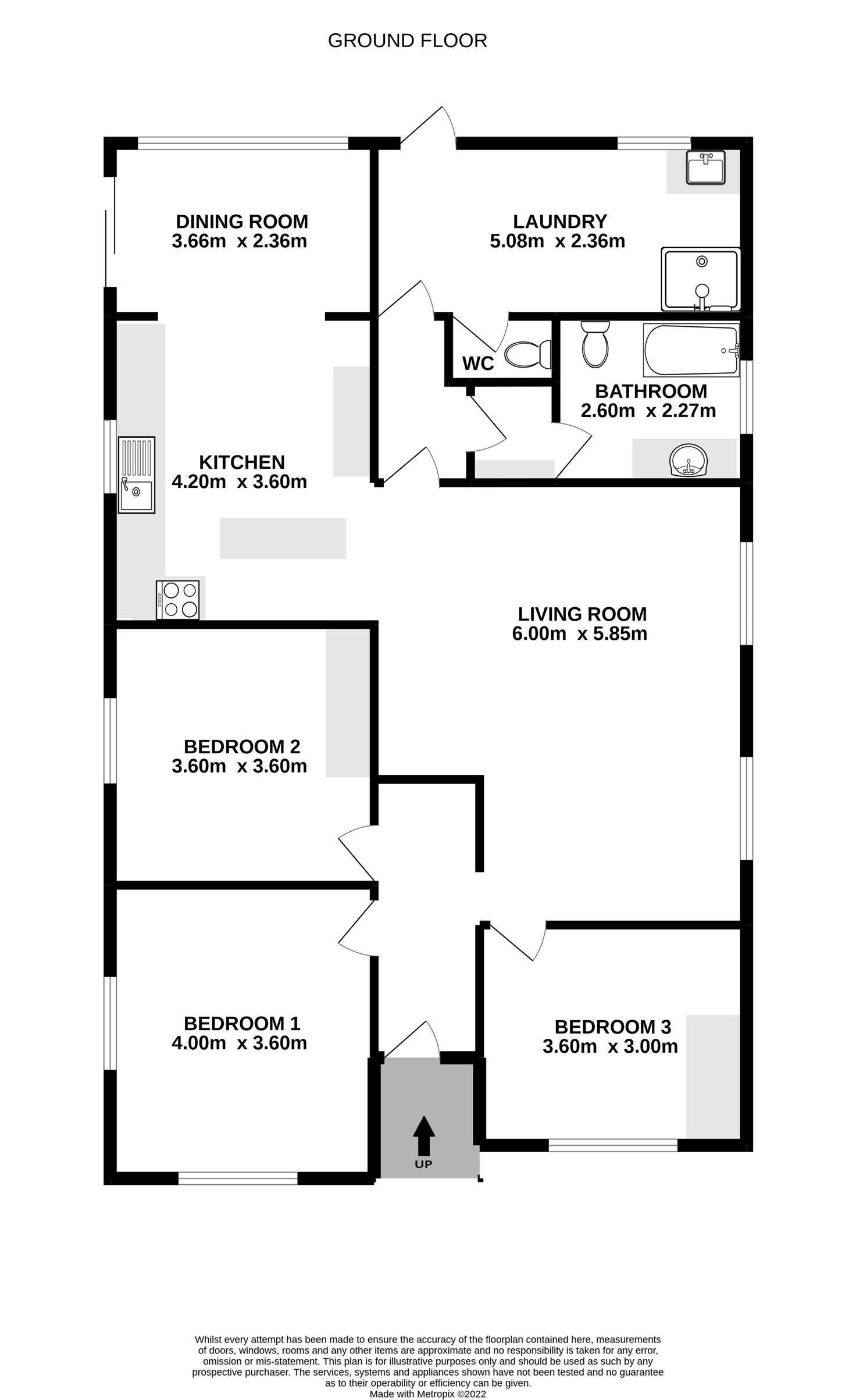 Floorplan of Homely house listing, 11 Houston Street, Cessnock NSW 2325