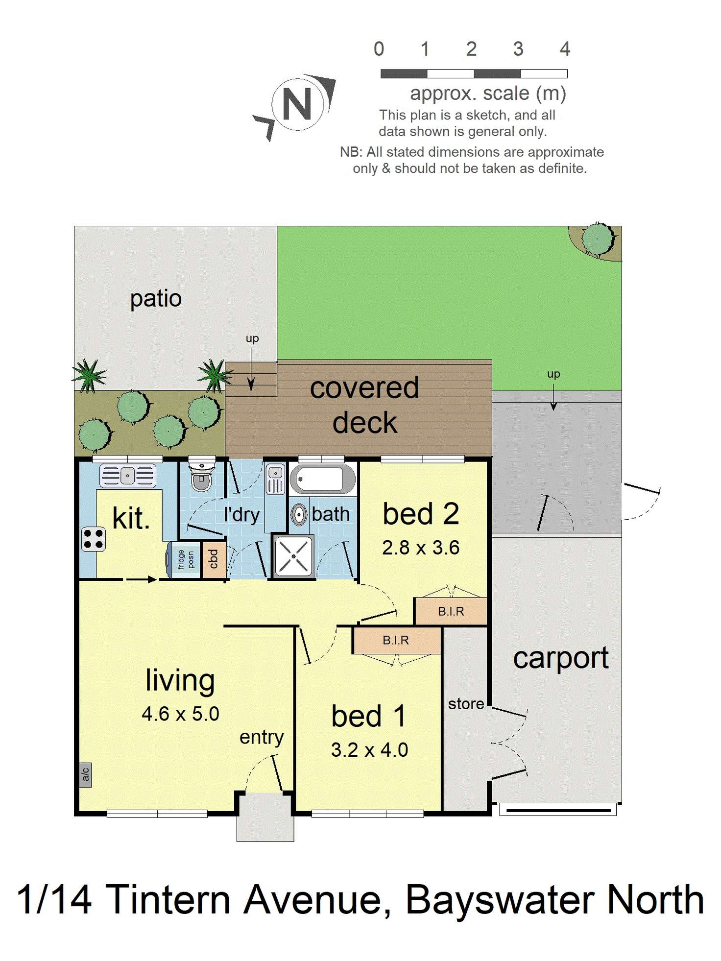 Floorplan of Homely unit listing, 1/14 Tintern Avenue, Bayswater North VIC 3153