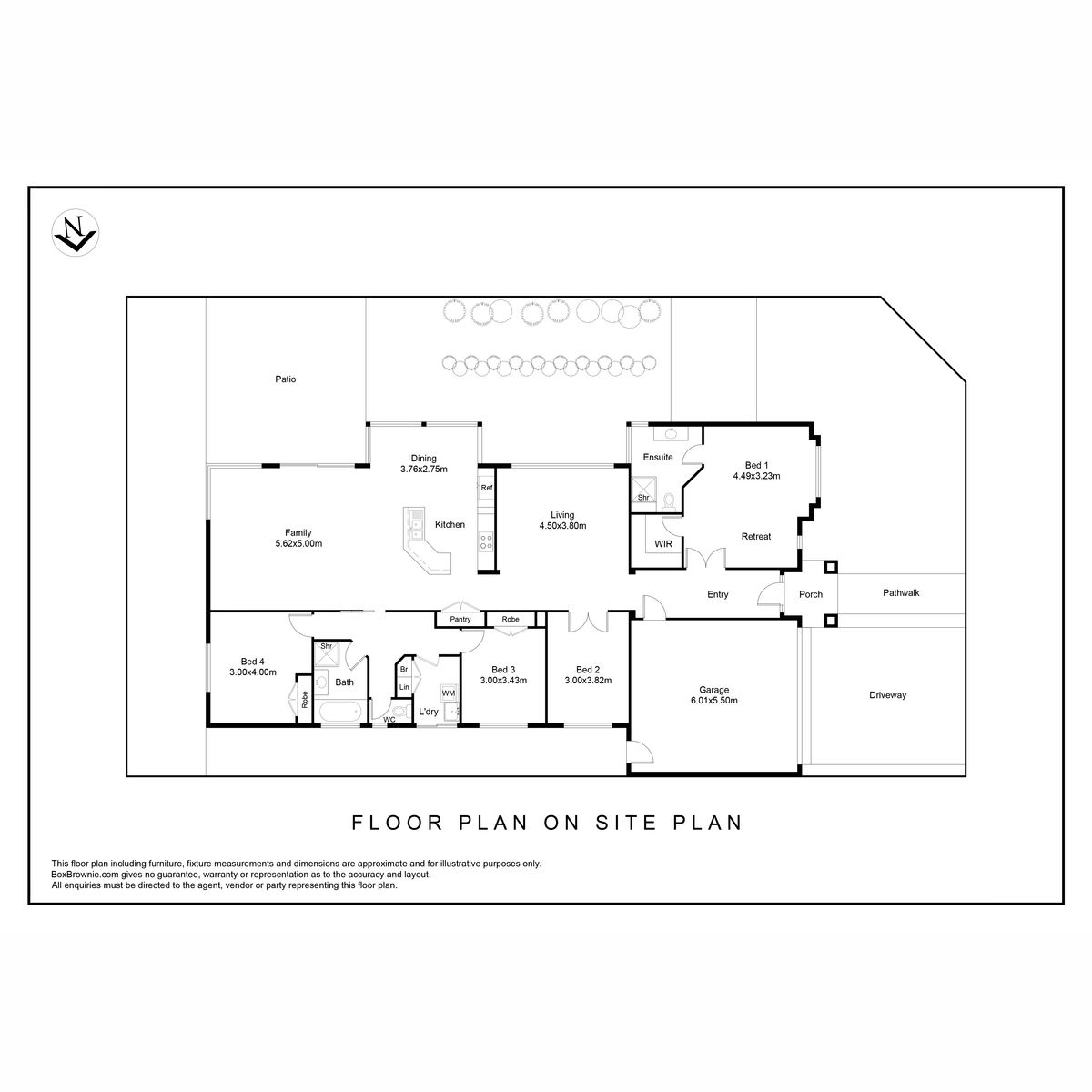 Floorplan of Homely house listing, 44 Foxwood Drive, Point Cook VIC 3030