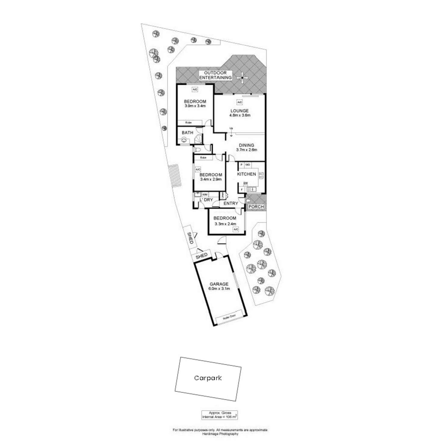 Floorplan of Homely house listing, 5/32 Lochside Drive, West Lakes SA 5021