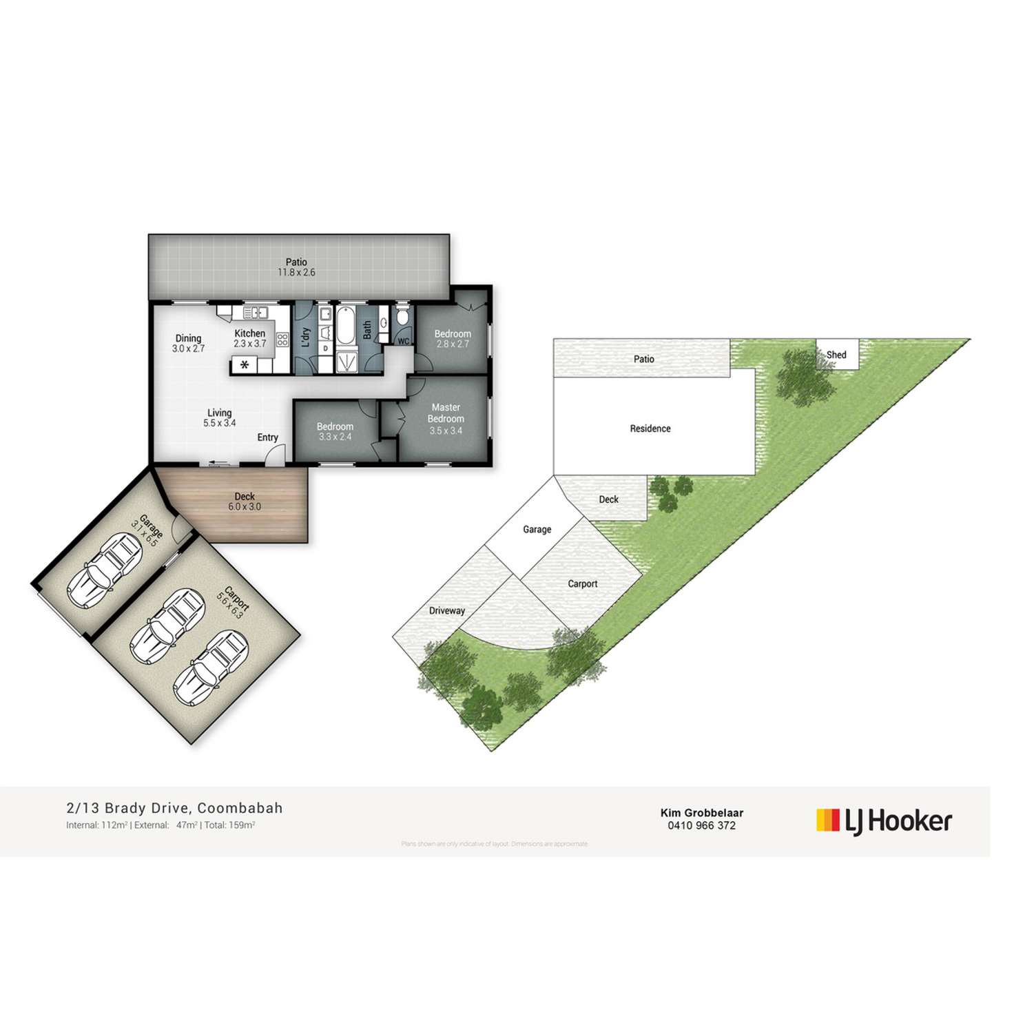 Floorplan of Homely house listing, 2/13 Brady Drive, Coombabah QLD 4216