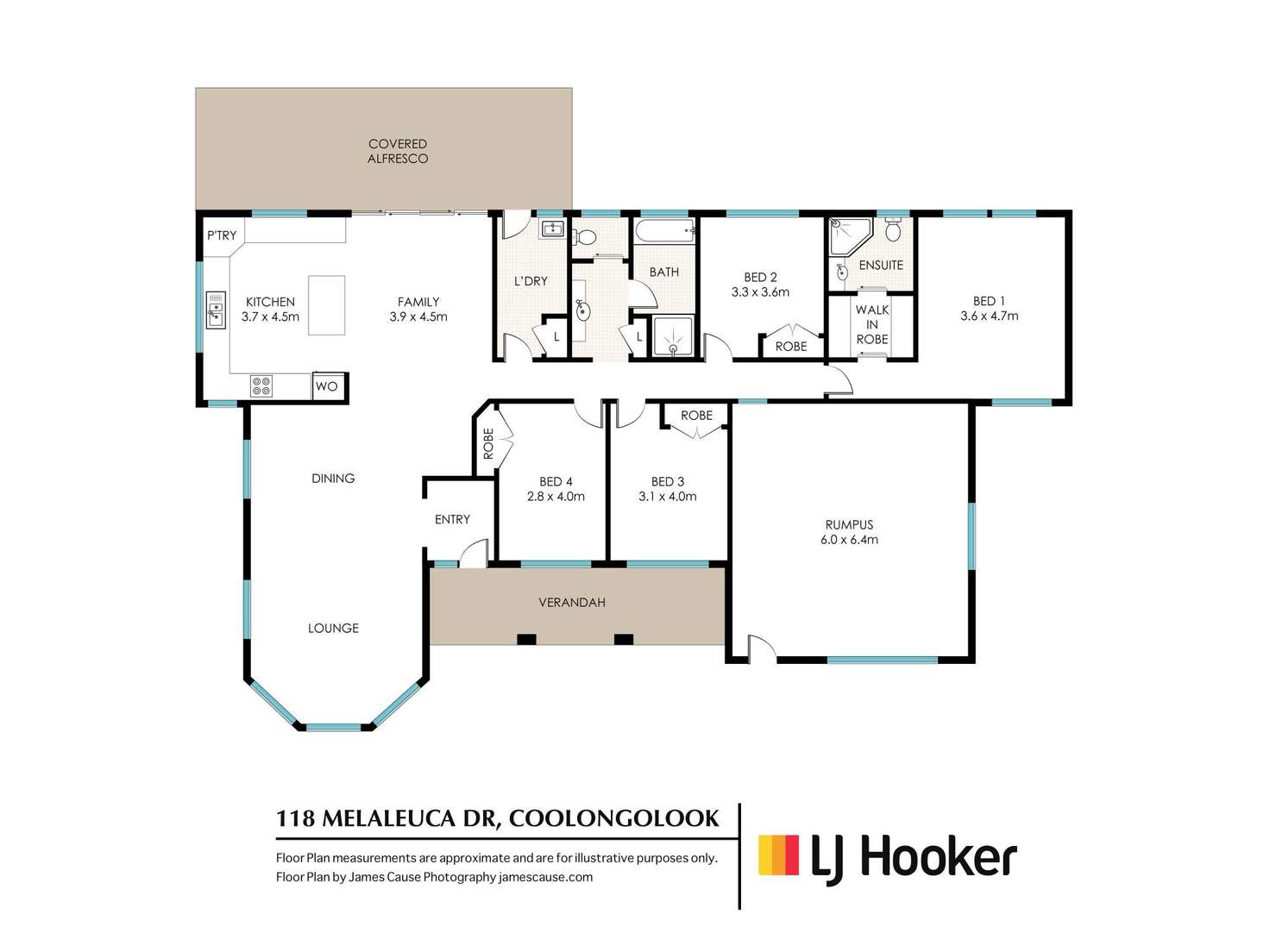 Floorplan of Homely house listing, 118 Melaleuca Drive, Coolongolook NSW 2423