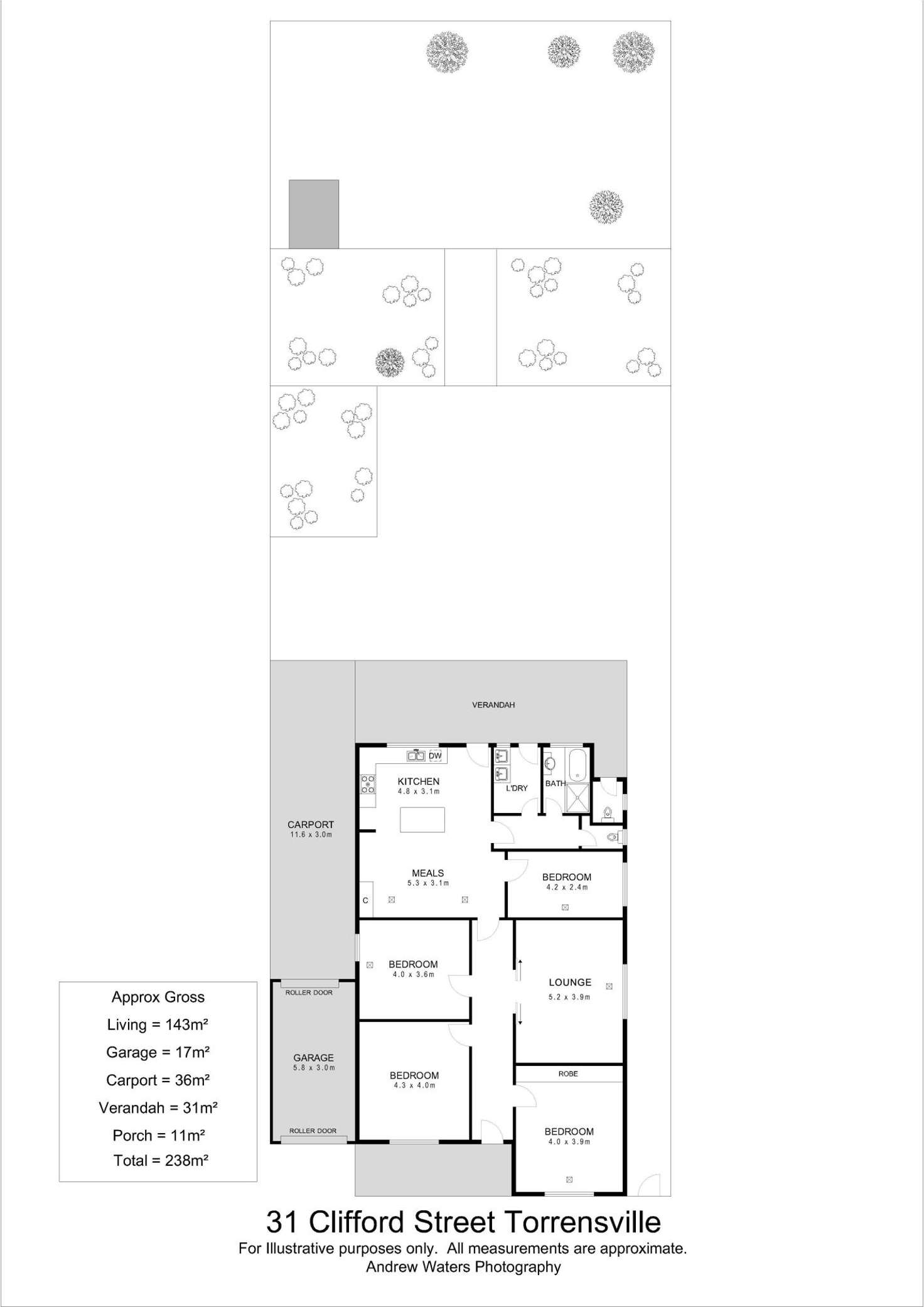 Floorplan of Homely house listing, 31 Clifford Street, Torrensville SA 5031