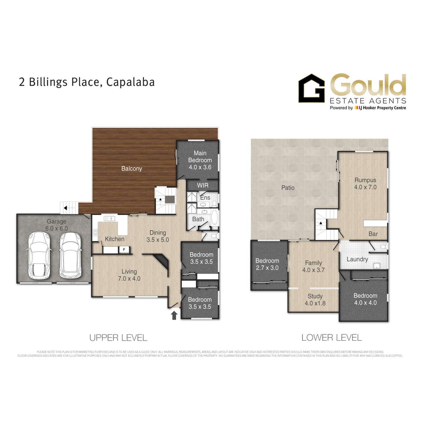 Floorplan of Homely house listing, 2 Billings Place, Capalaba QLD 4157