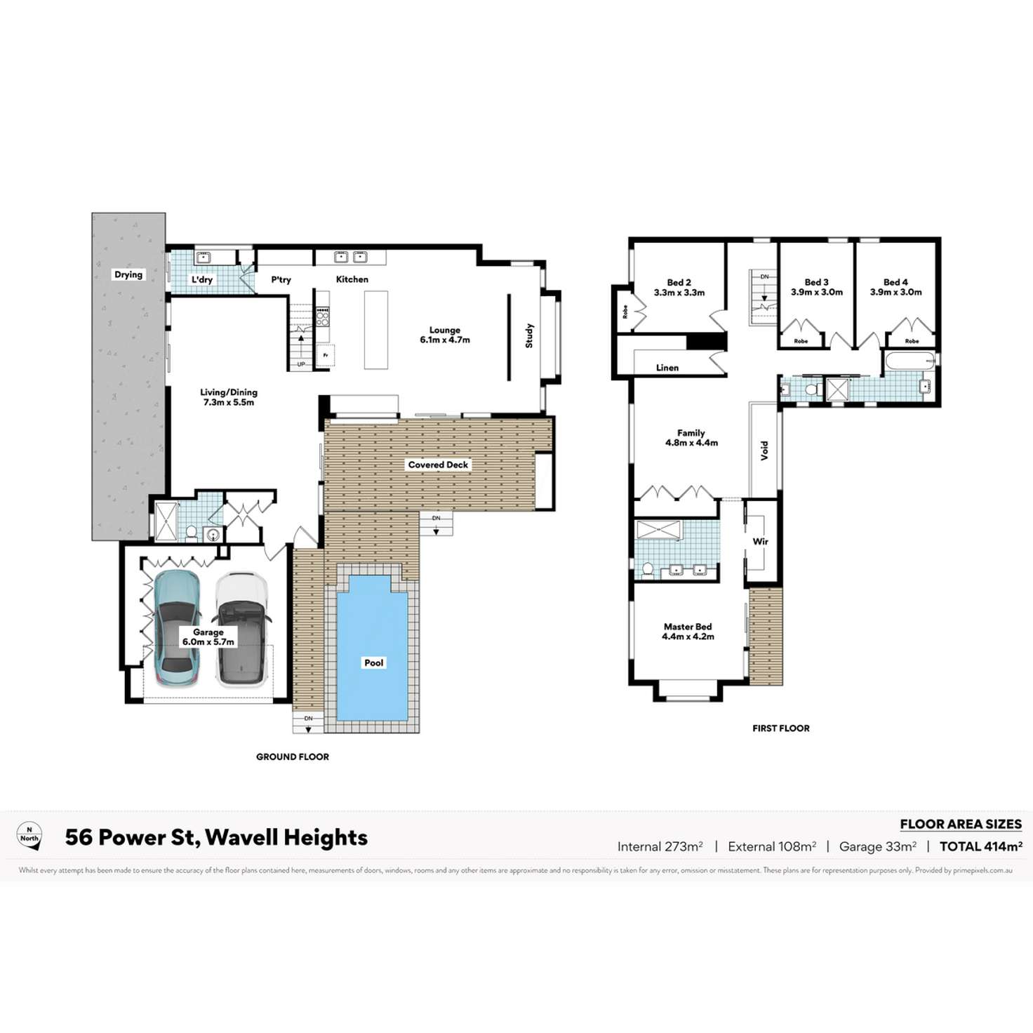 Floorplan of Homely house listing, 56 Power Street, Wavell Heights QLD 4012