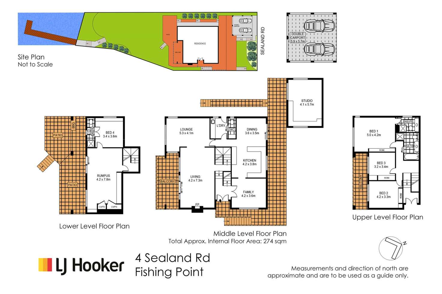 Floorplan of Homely house listing, 4 Sealand Road, Fishing Point NSW 2283