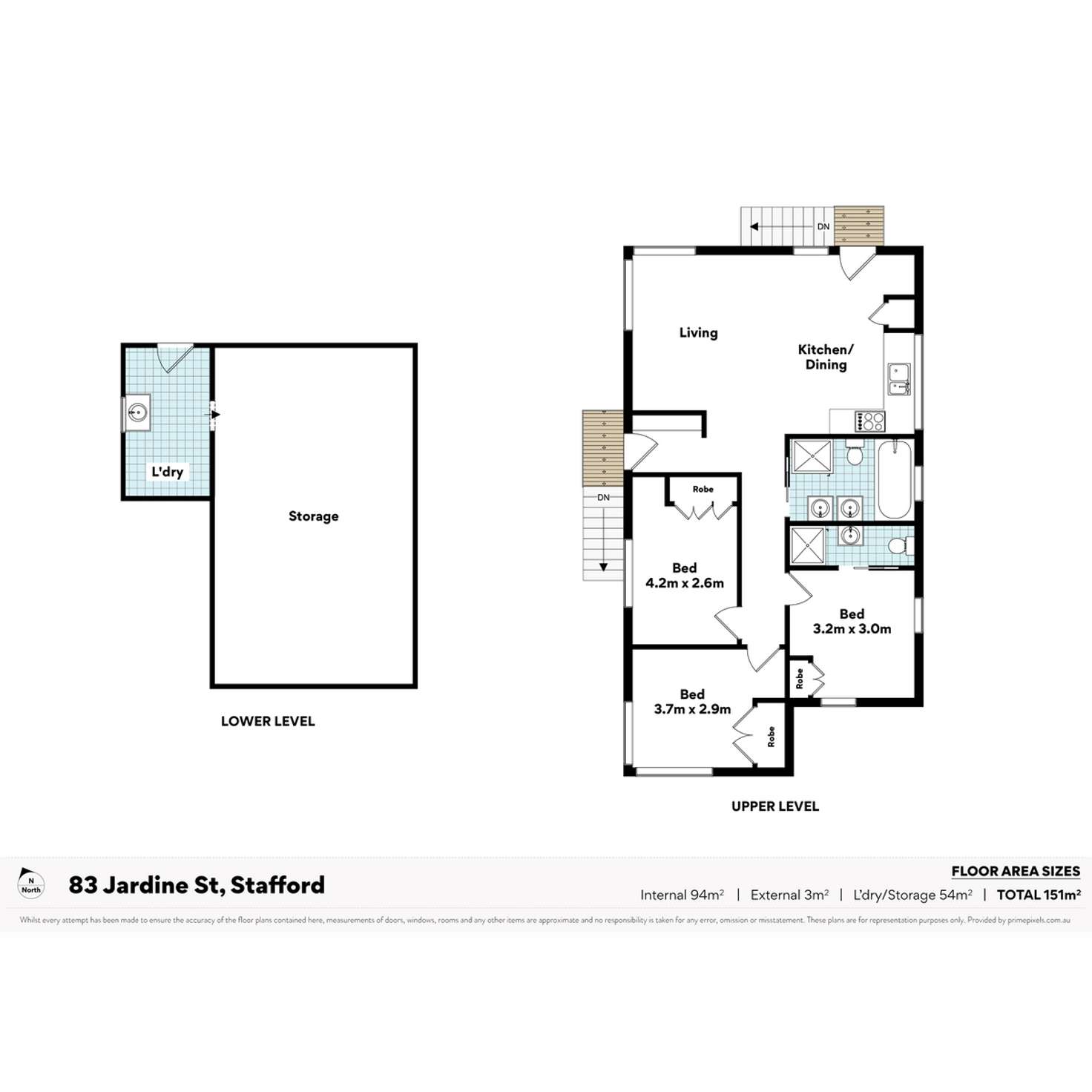 Floorplan of Homely house listing, 83 Jardine Street, Stafford QLD 4053