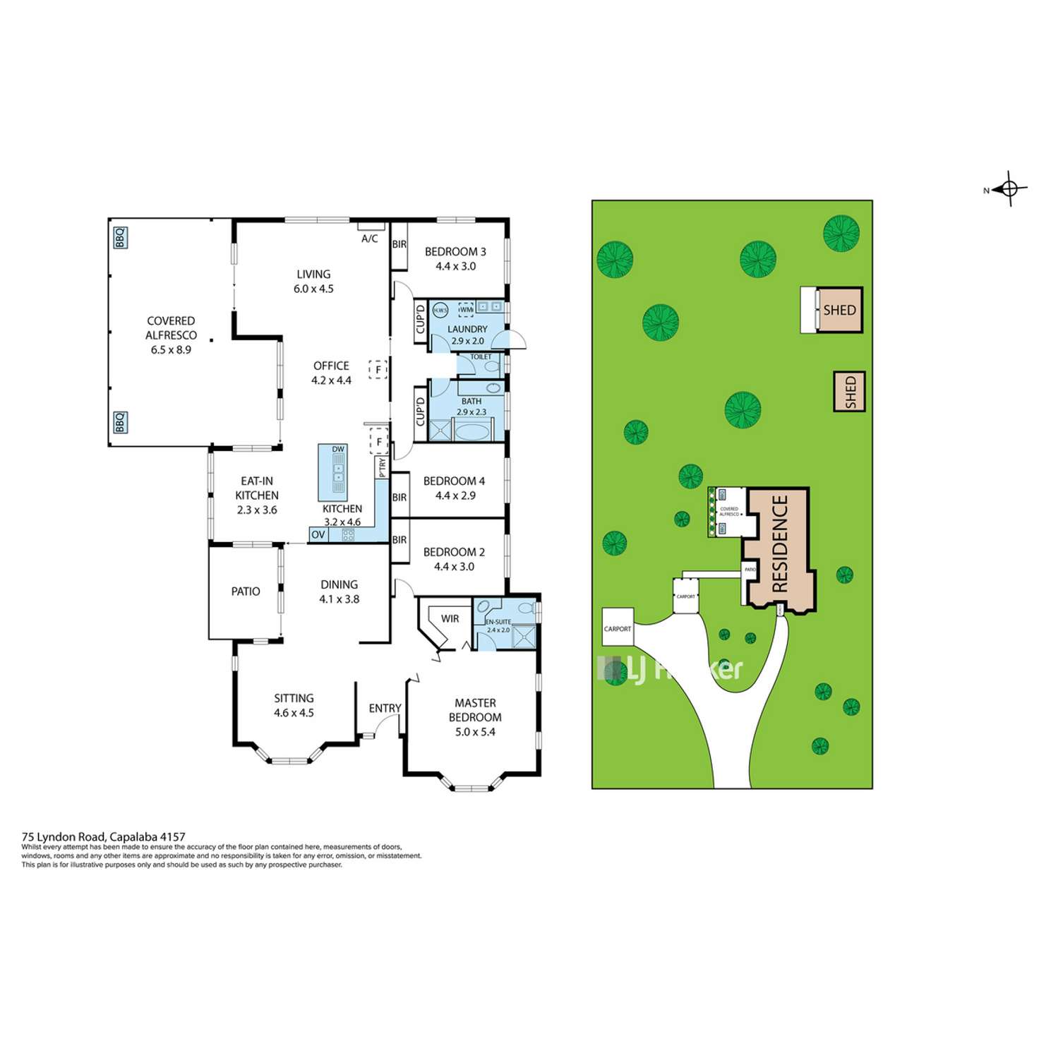 Floorplan of Homely house listing, 75 Lyndon Road, Capalaba QLD 4157