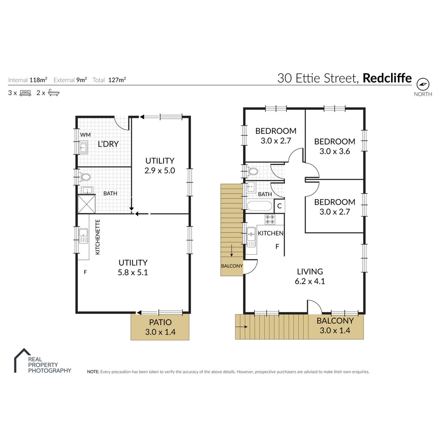 Floorplan of Homely residentialLand listing, 30 Ettie Street, Redcliffe QLD 4020