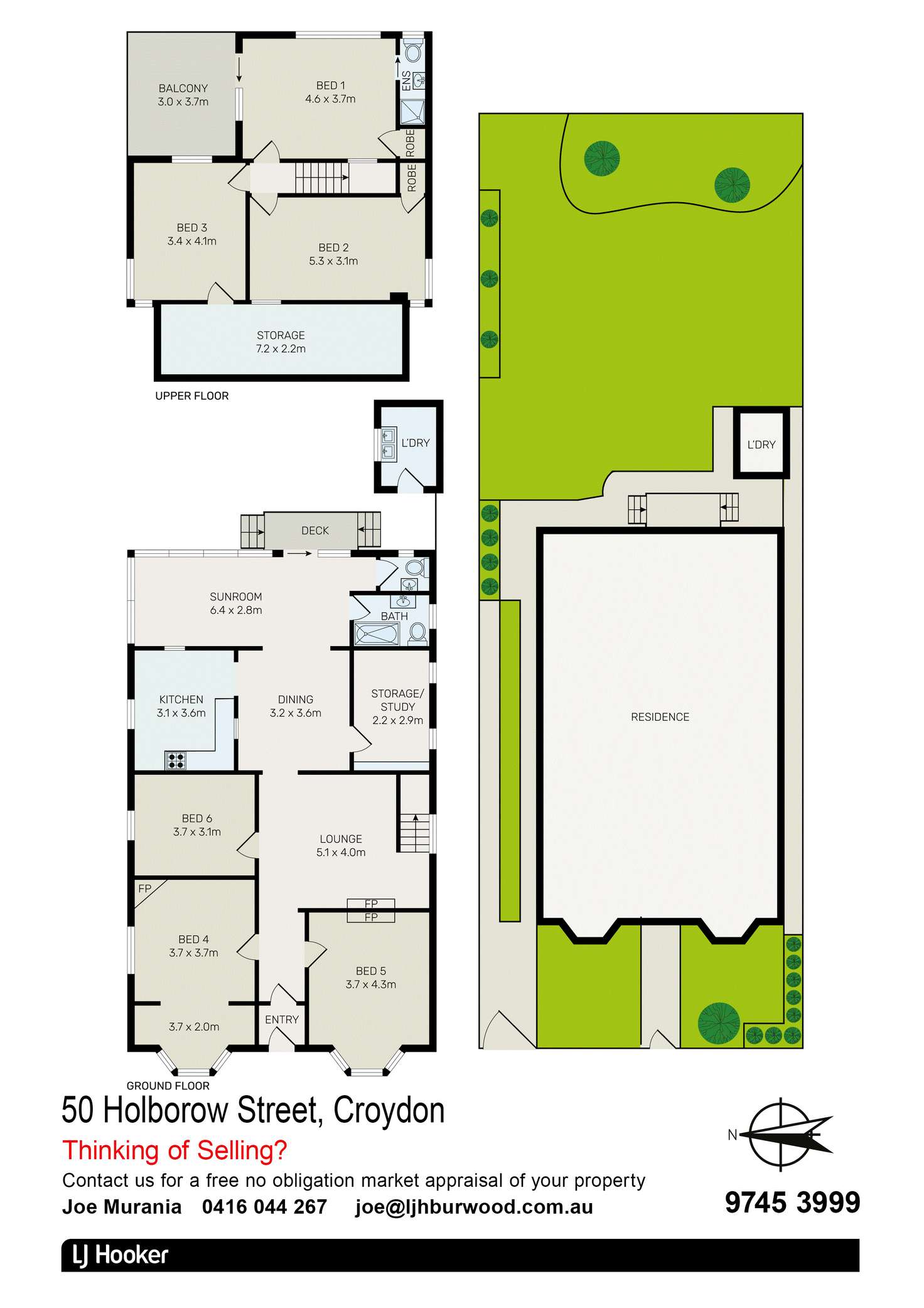 Floorplan of Homely house listing, 50 Holborow Street, Croydon NSW 2132