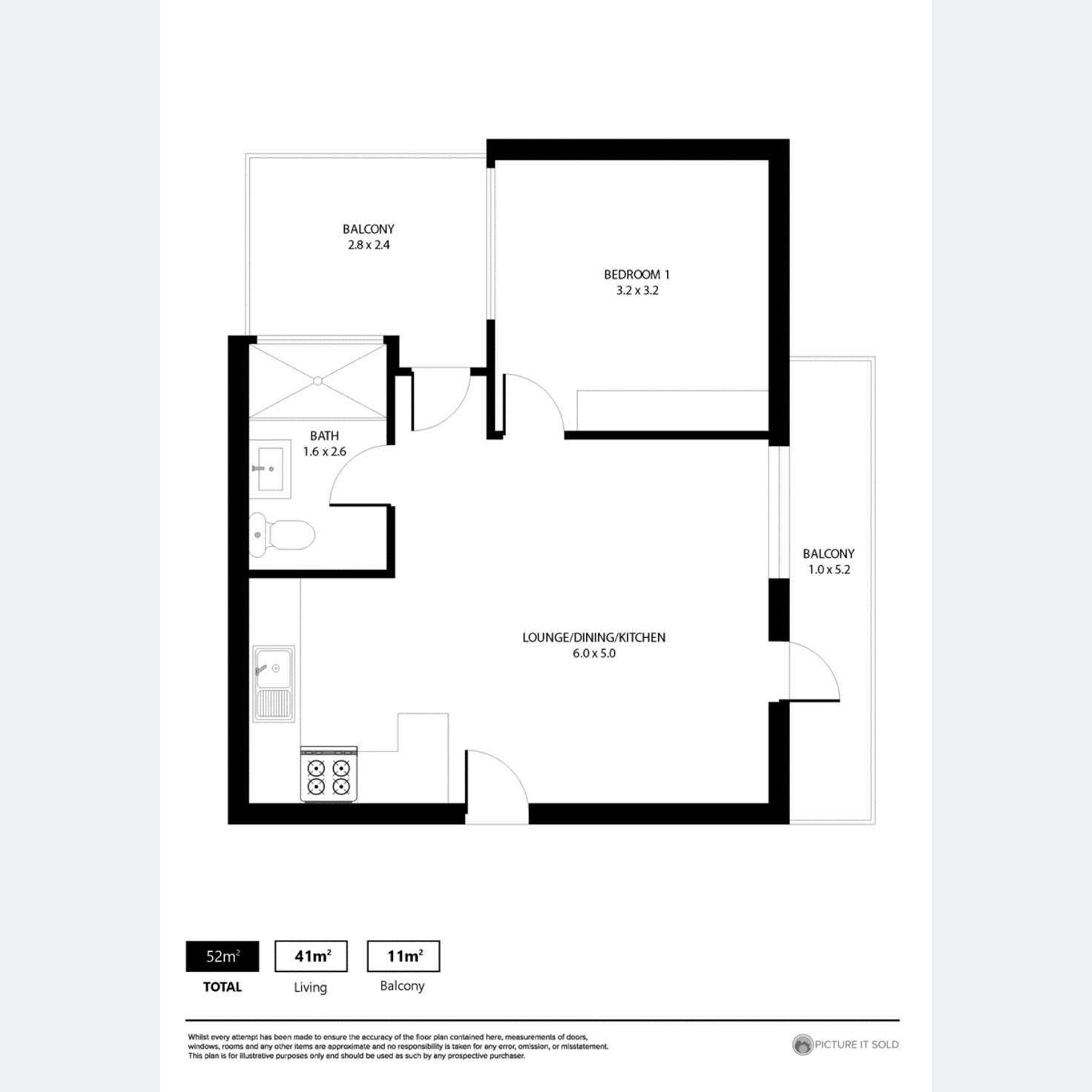 Floorplan of Homely unit listing, 4/197 Anzac Highway, Plympton SA 5038