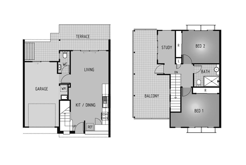 Floorplan of Homely townhouse listing, 3/1496 Anzac Avenue, Kallangur QLD 4503