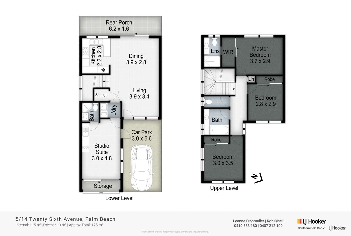 Floorplan of Homely unit listing, 5/14 Twenty Sixth Avenue, Palm Beach QLD 4221