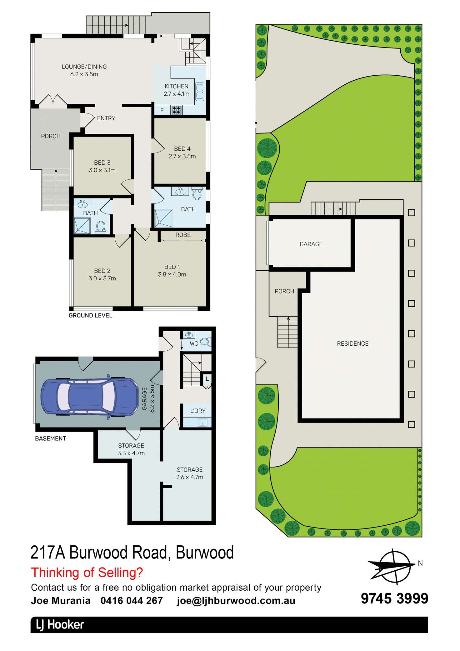 Floorplan of Homely house listing, 217A Burwood Road, Burwood NSW 2134