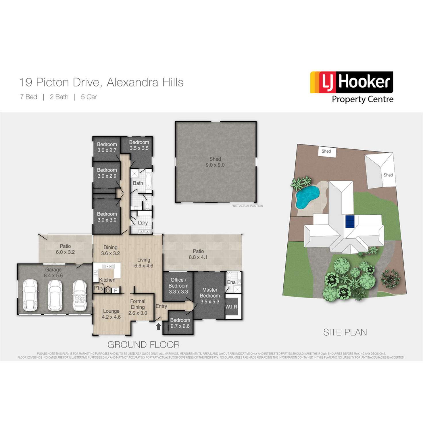 Floorplan of Homely house listing, 19 Picton Drive, Alexandra Hills QLD 4161