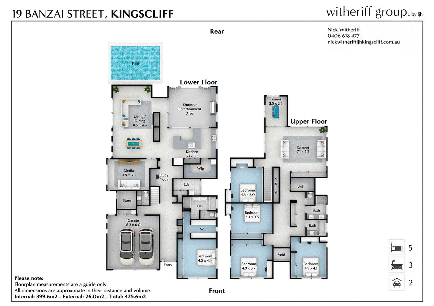 Floorplan of Homely house listing, 19 Banzai Street, Kingscliff NSW 2487