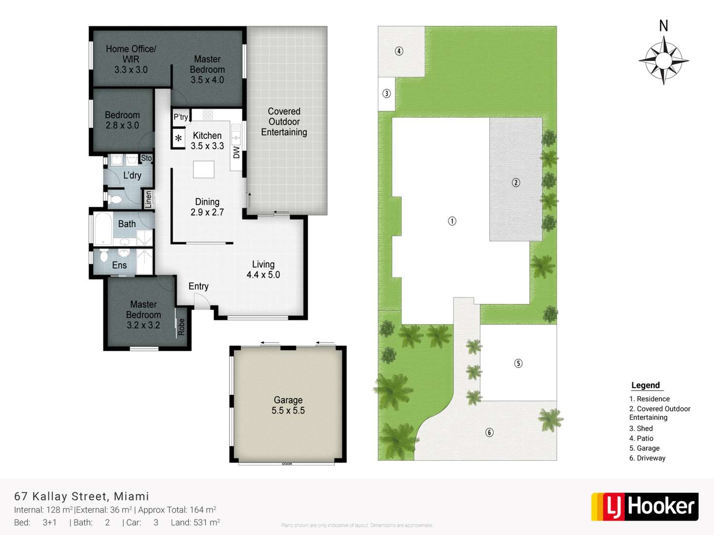 Floorplan of Homely house listing, 67 Kallay Street, Miami QLD 4220