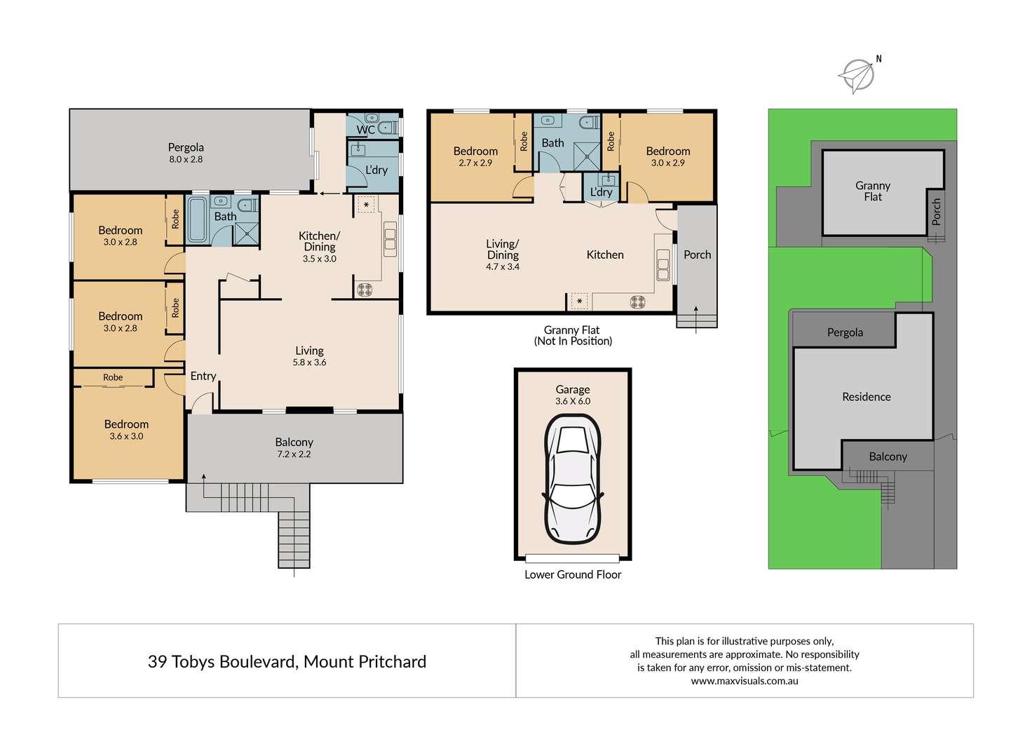 Floorplan of Homely house listing, 39 Tobys Boulevard, Mount Pritchard NSW 2170