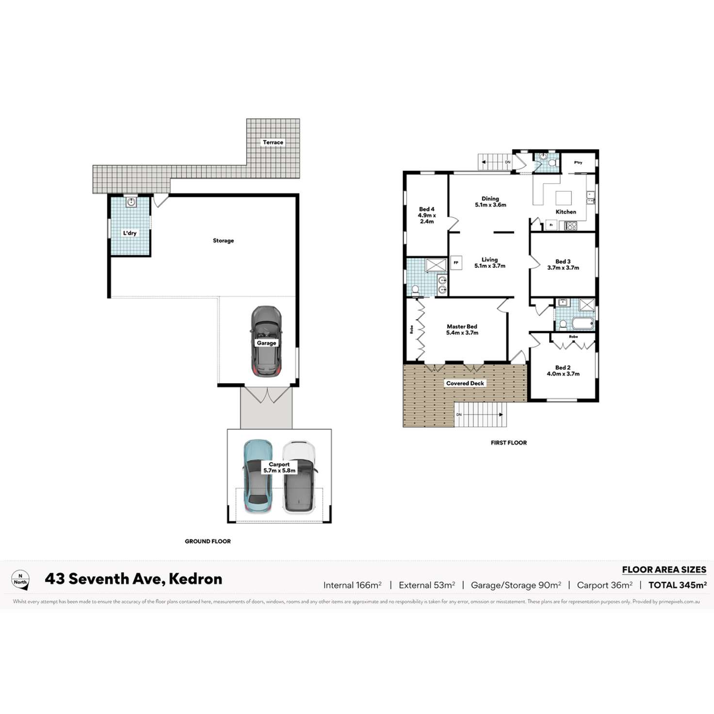 Floorplan of Homely house listing, 43 Seventh Avenue, Kedron QLD 4031