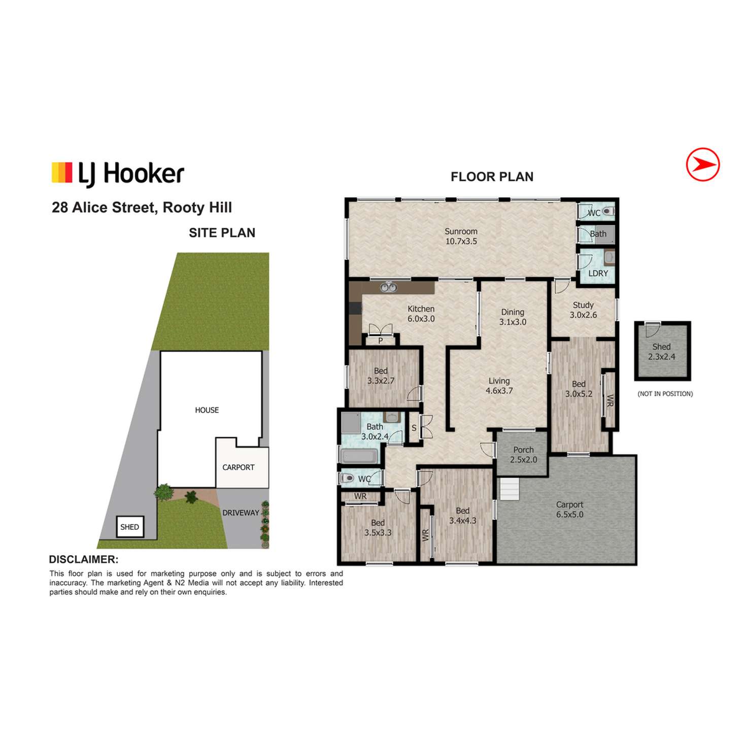 Floorplan of Homely house listing, 28 Alice Street, Rooty Hill NSW 2766