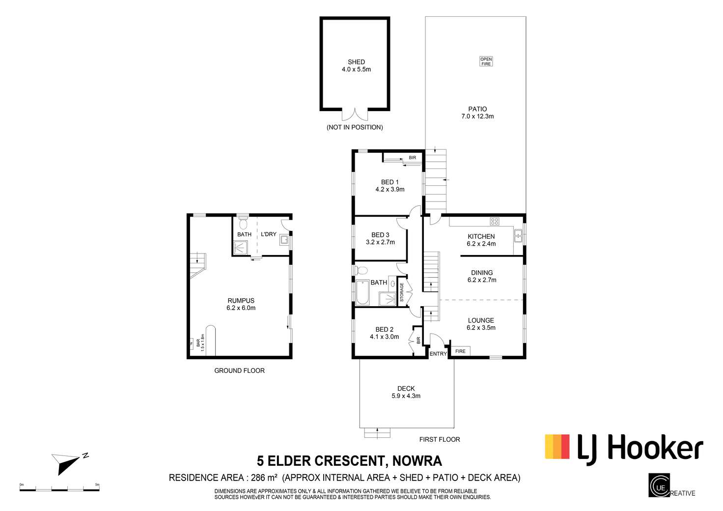 Floorplan of Homely house listing, 5 Elder Crescent, Nowra NSW 2541