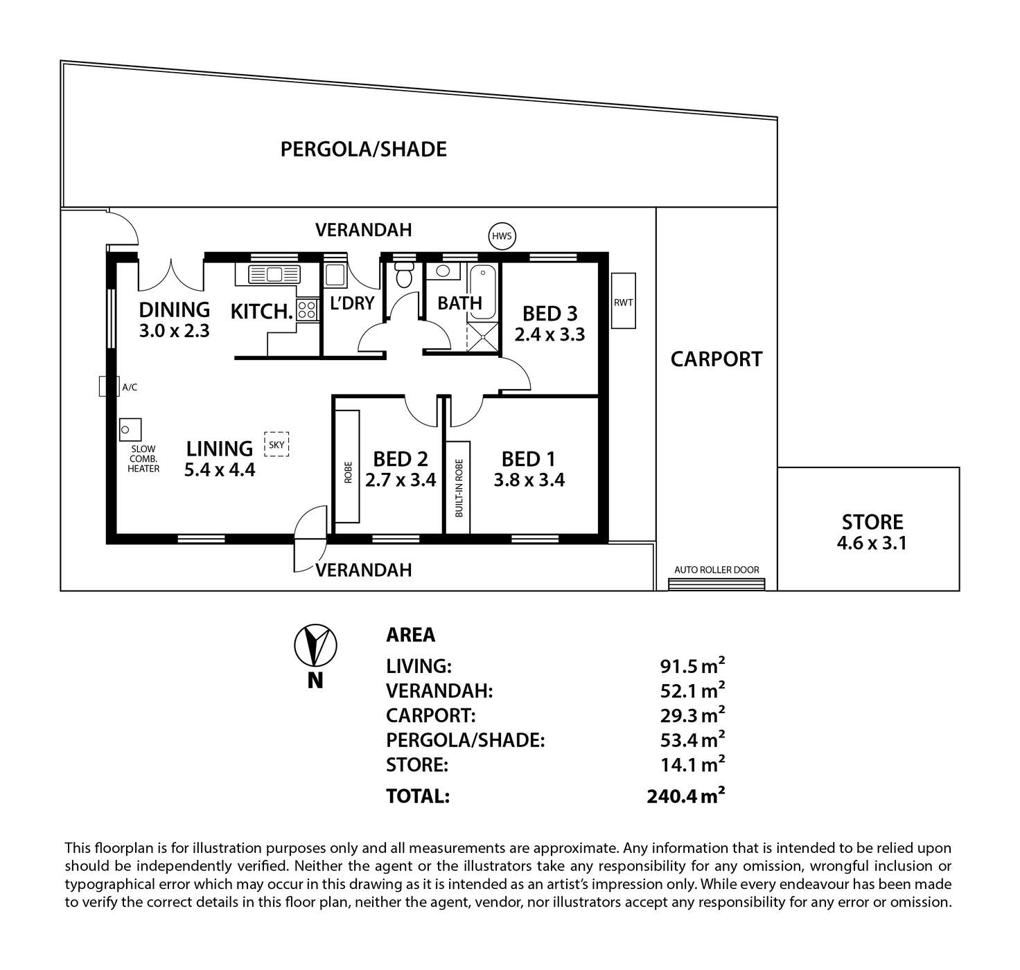 Floorplan of Homely house listing, 38 Market Place, Nairne SA 5252