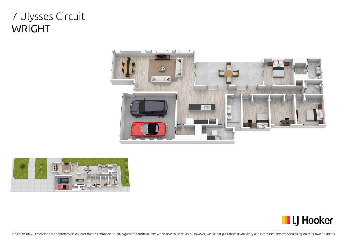 Floorplan of Homely house listing, 7 Ulysses Circuit, Wright ACT 2611