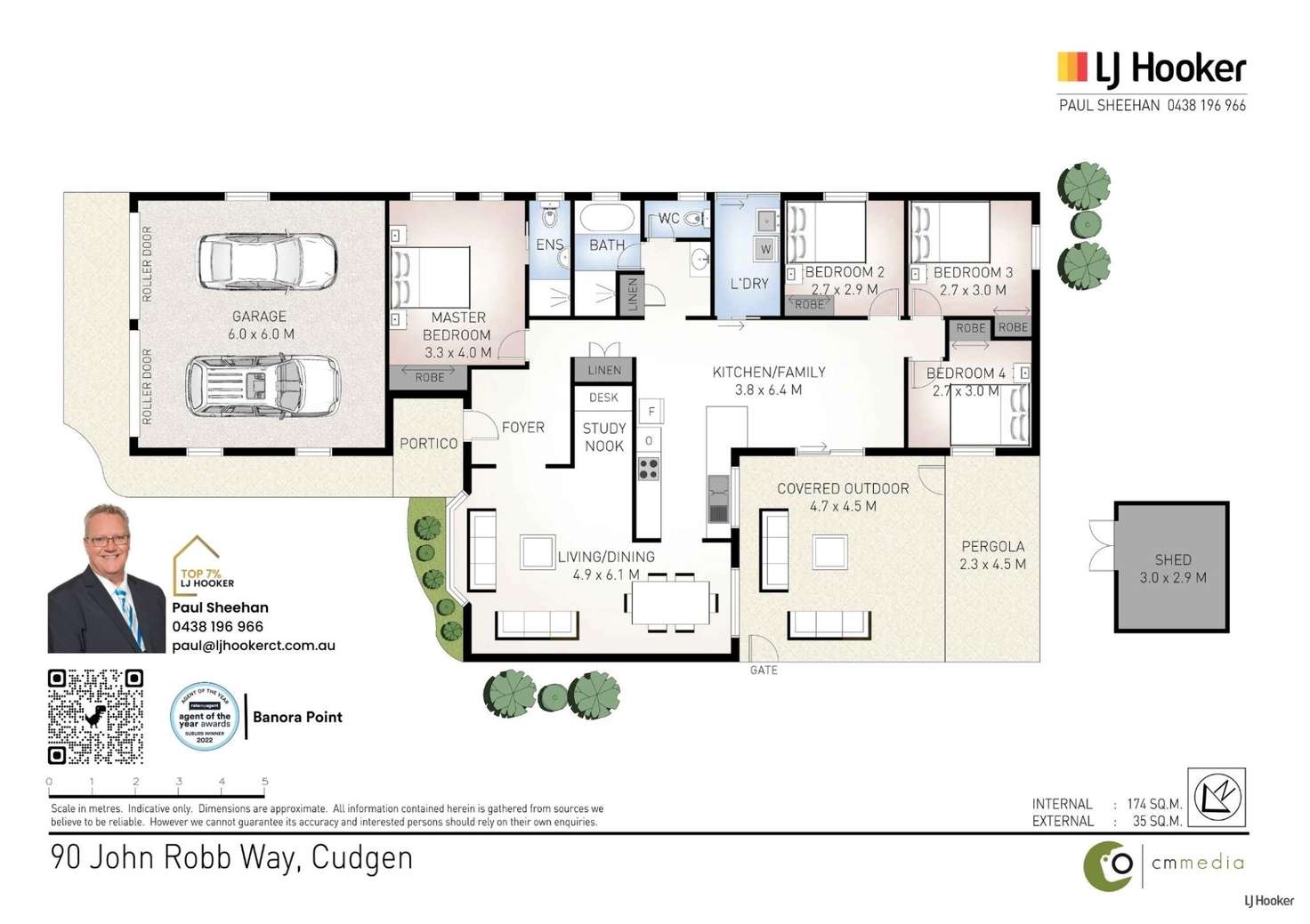 Floorplan of Homely house listing, 90 John Robb Way, Cudgen NSW 2487