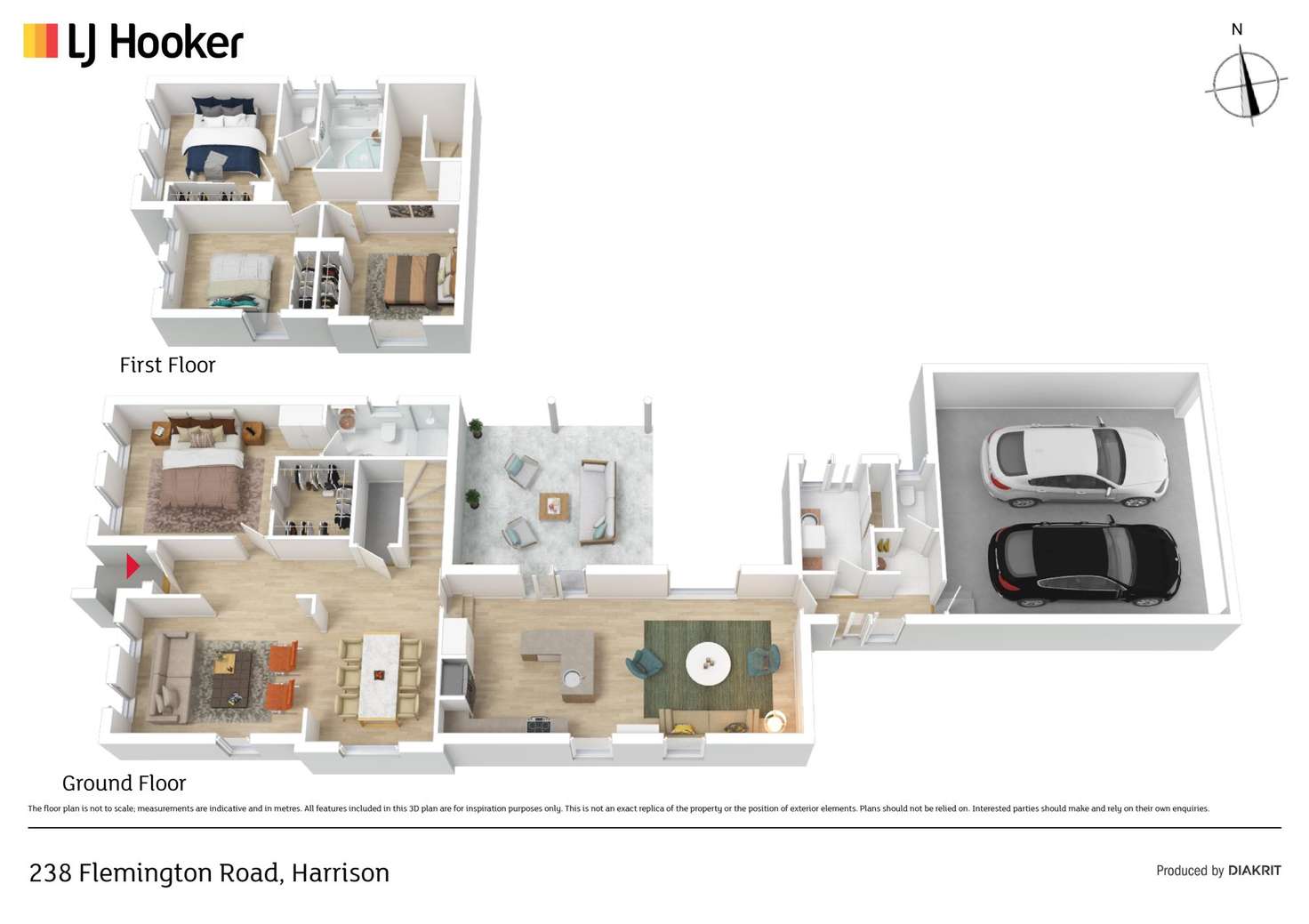 Floorplan of Homely house listing, 238 Flemington Road, Harrison ACT 2914
