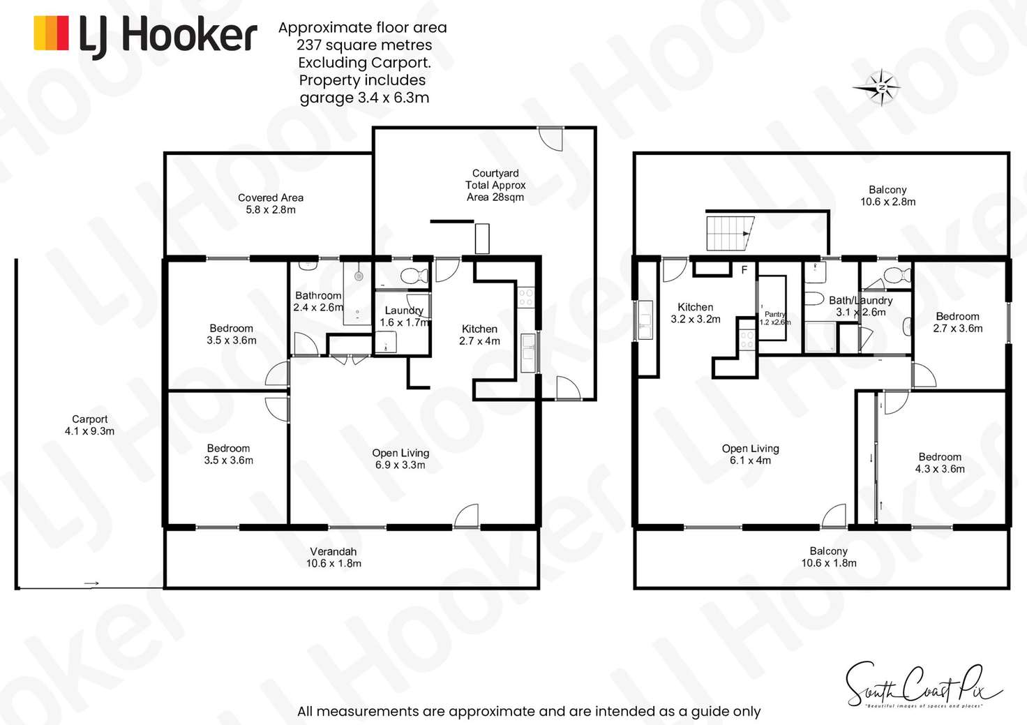 Floorplan of Homely house listing, 16 Pacific Road, Surf Beach NSW 2536
